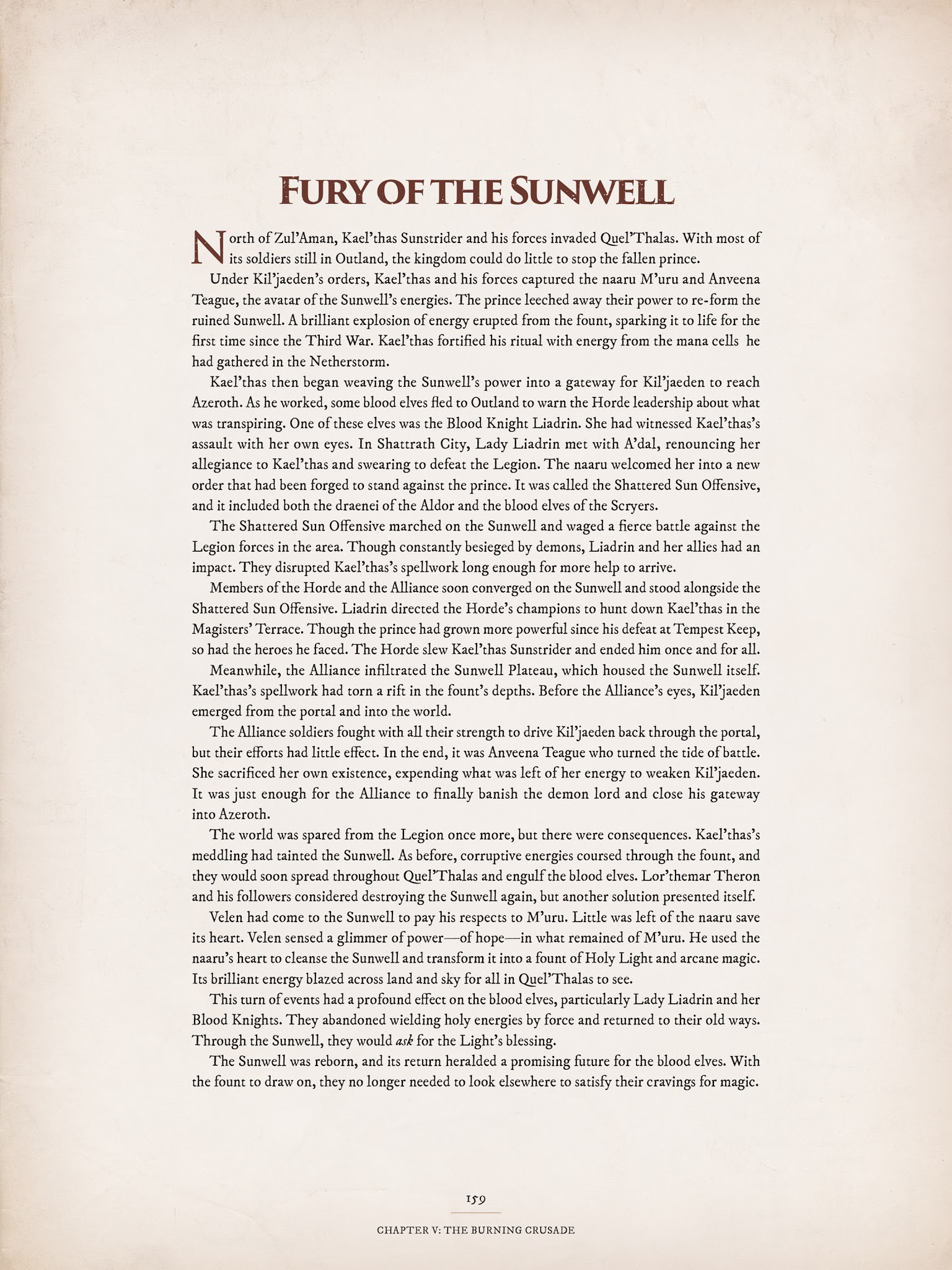 Read online World of Warcraft Chronicle Vol. 3 comic -  Issue # Full - 152