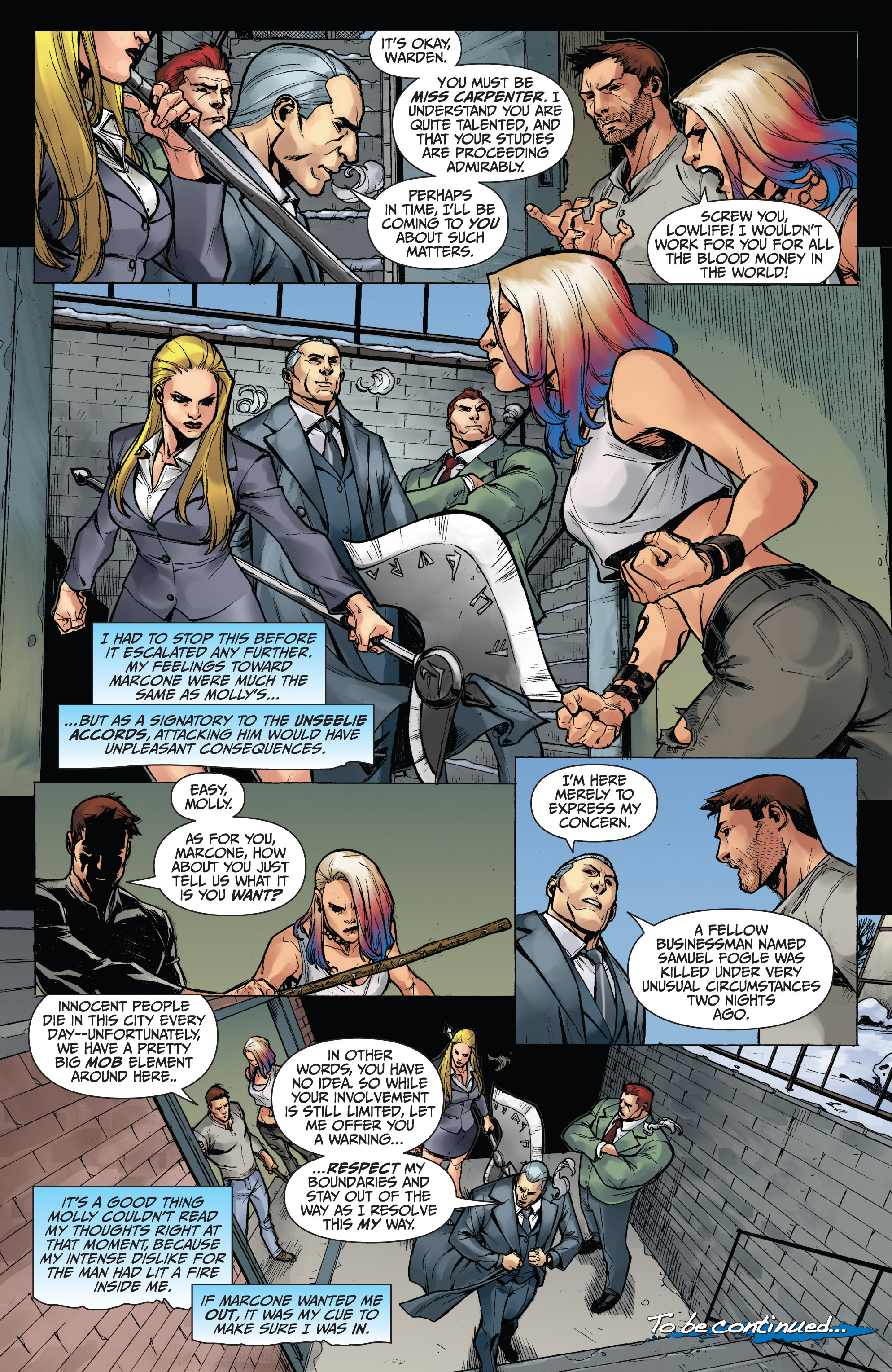 Read online Jim Butcher's The Dresden Files: Down Town comic -  Issue #1 - 24