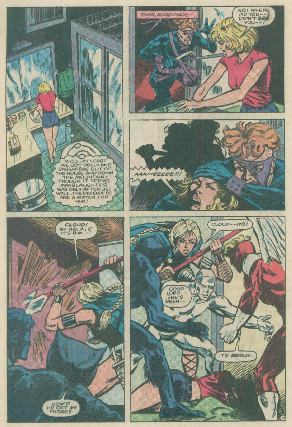 Read online The Defenders (1972) comic -  Issue #134 - 15