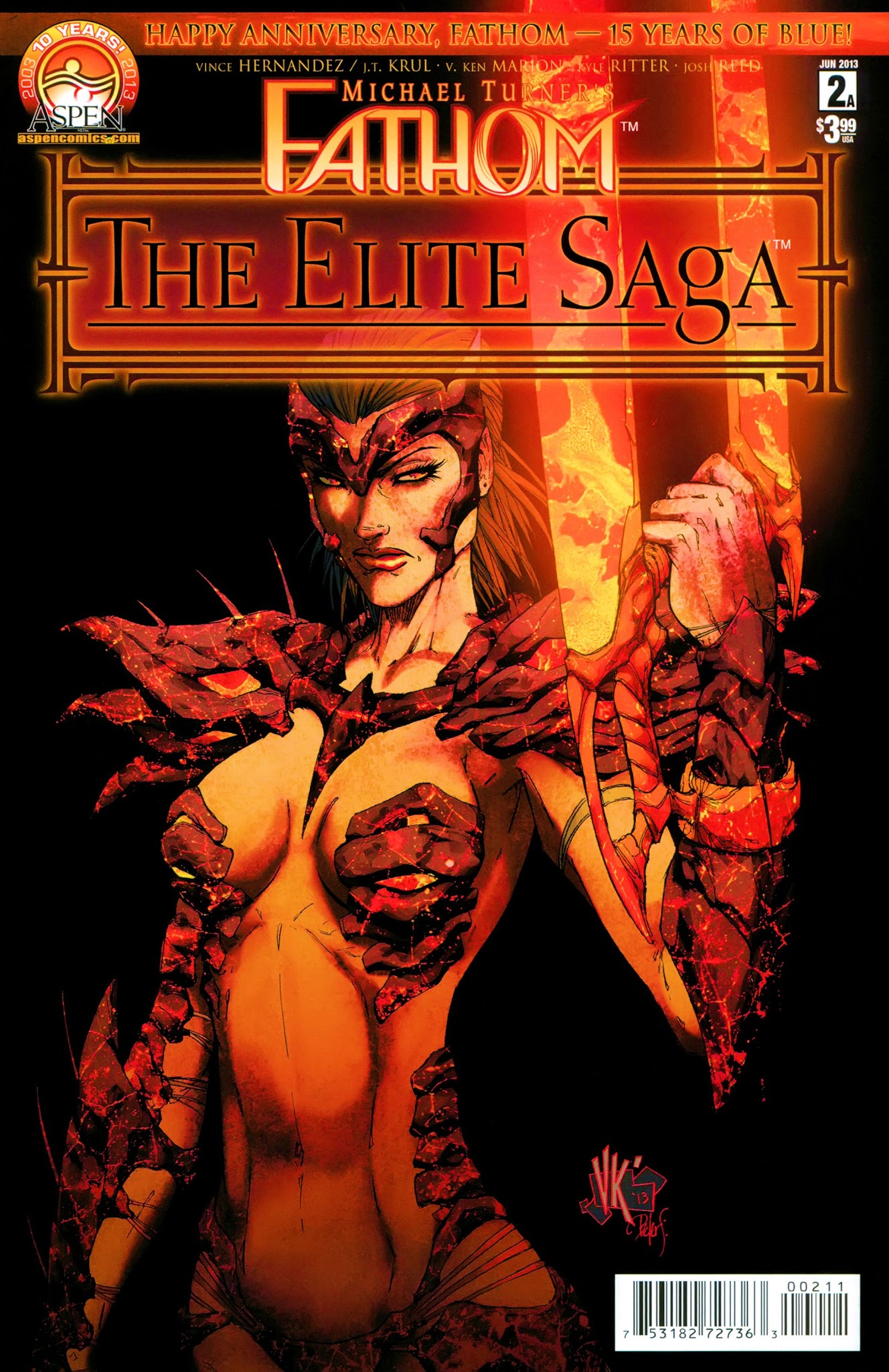 Read online Michael Turner's Fathom: The Elite Saga comic -  Issue #2 - 1