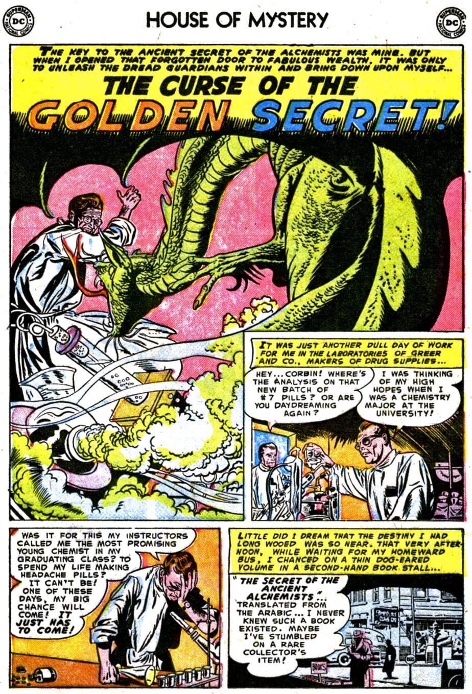Read online House of Mystery (1951) comic -  Issue #15 - 13