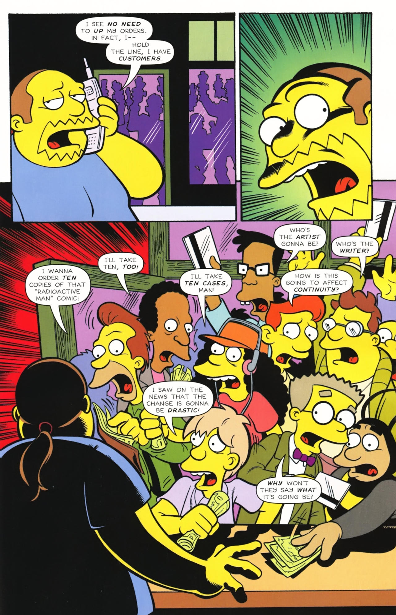 Read online Simpsons Comics comic -  Issue #155 - 24