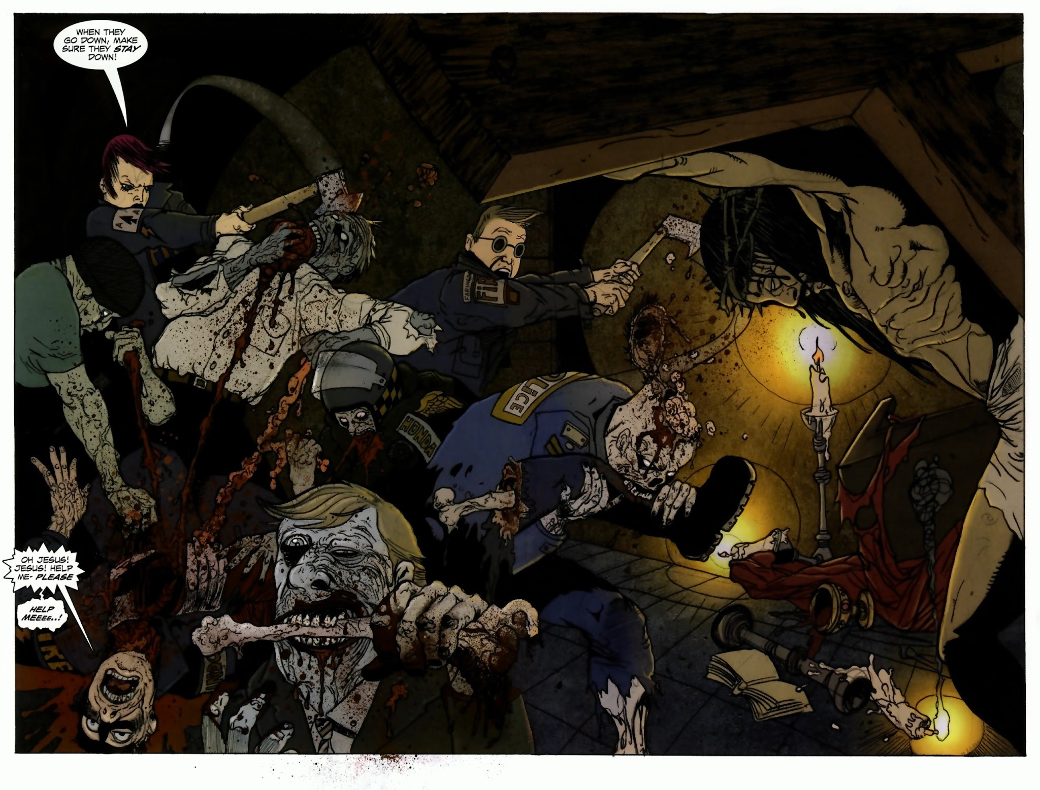 Read online The Dead: Kingdom of Flies comic -  Issue #1 - 22