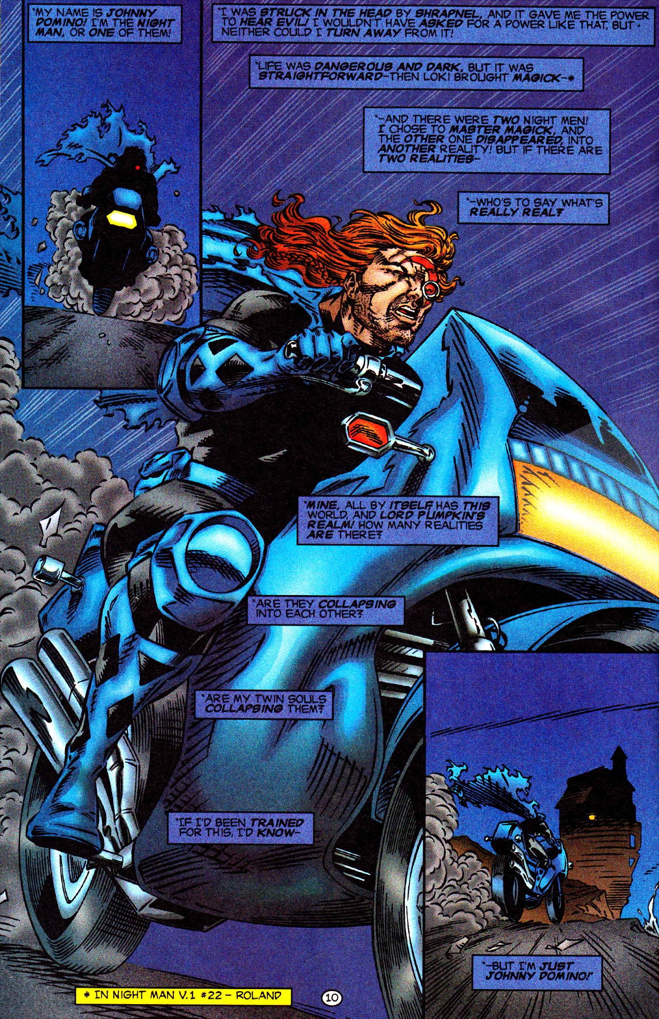 Read online The Night Man (1995) comic -  Issue #4 - 12