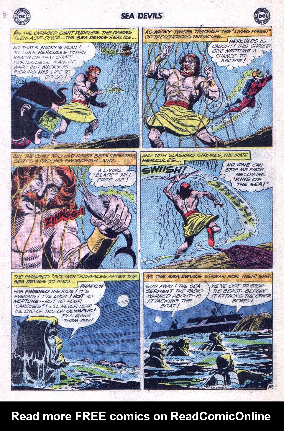 Read online Sea Devils comic -  Issue #14 - 14