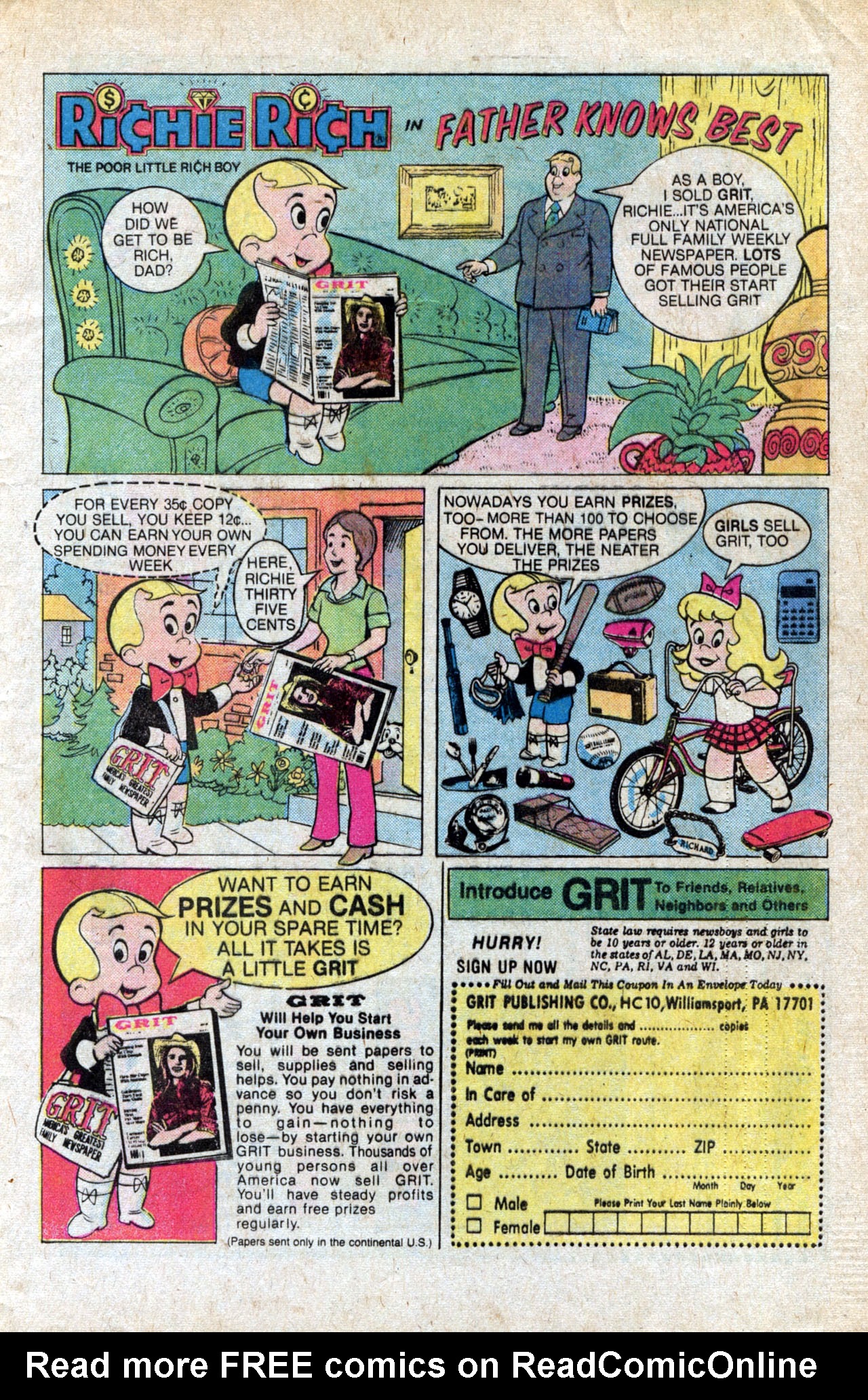 Read online Richie Rich Zillionz comic -  Issue #21 - 33