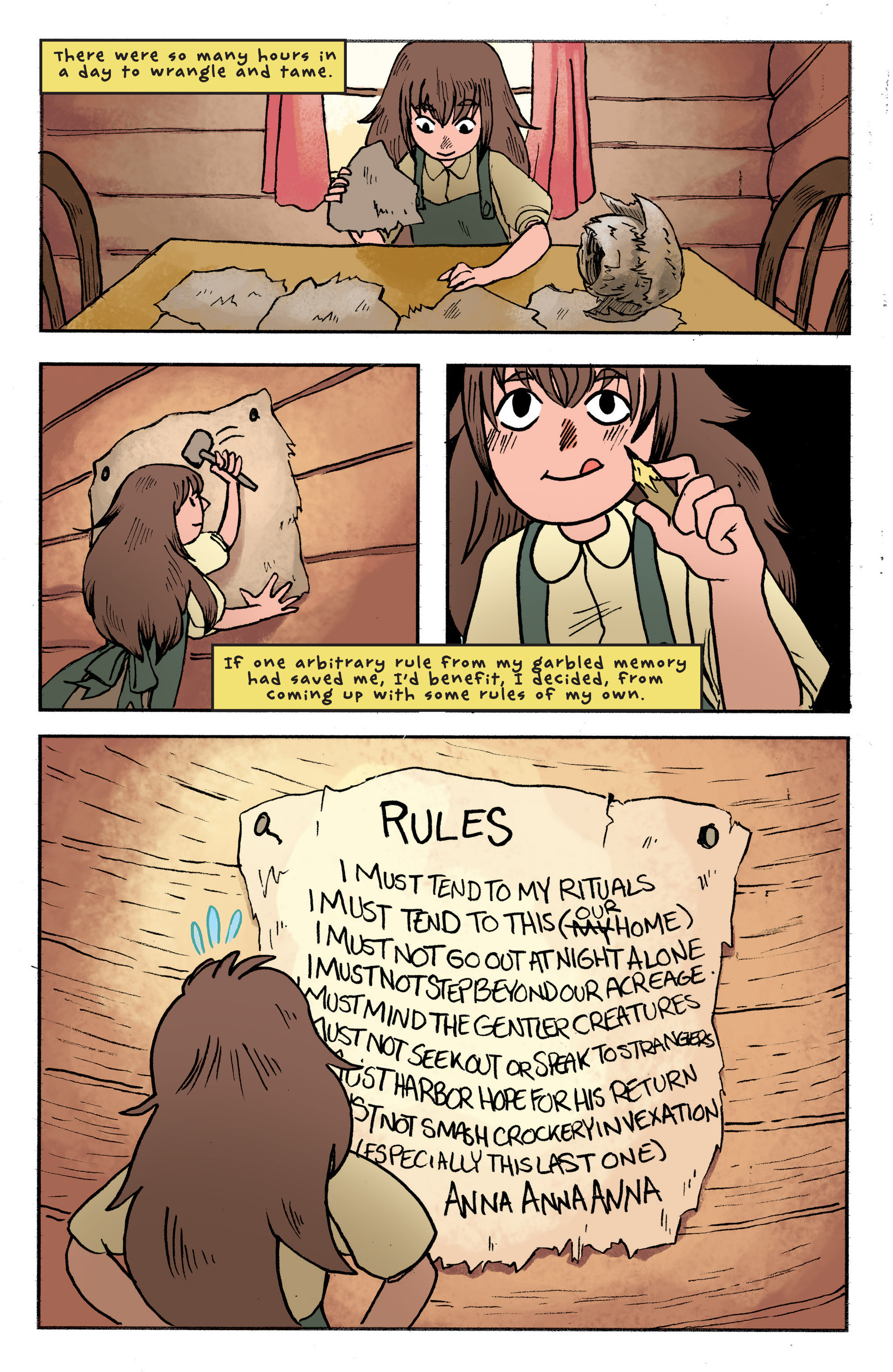 Read online Over the Garden Wall (2016) comic -  Issue #1 - 17