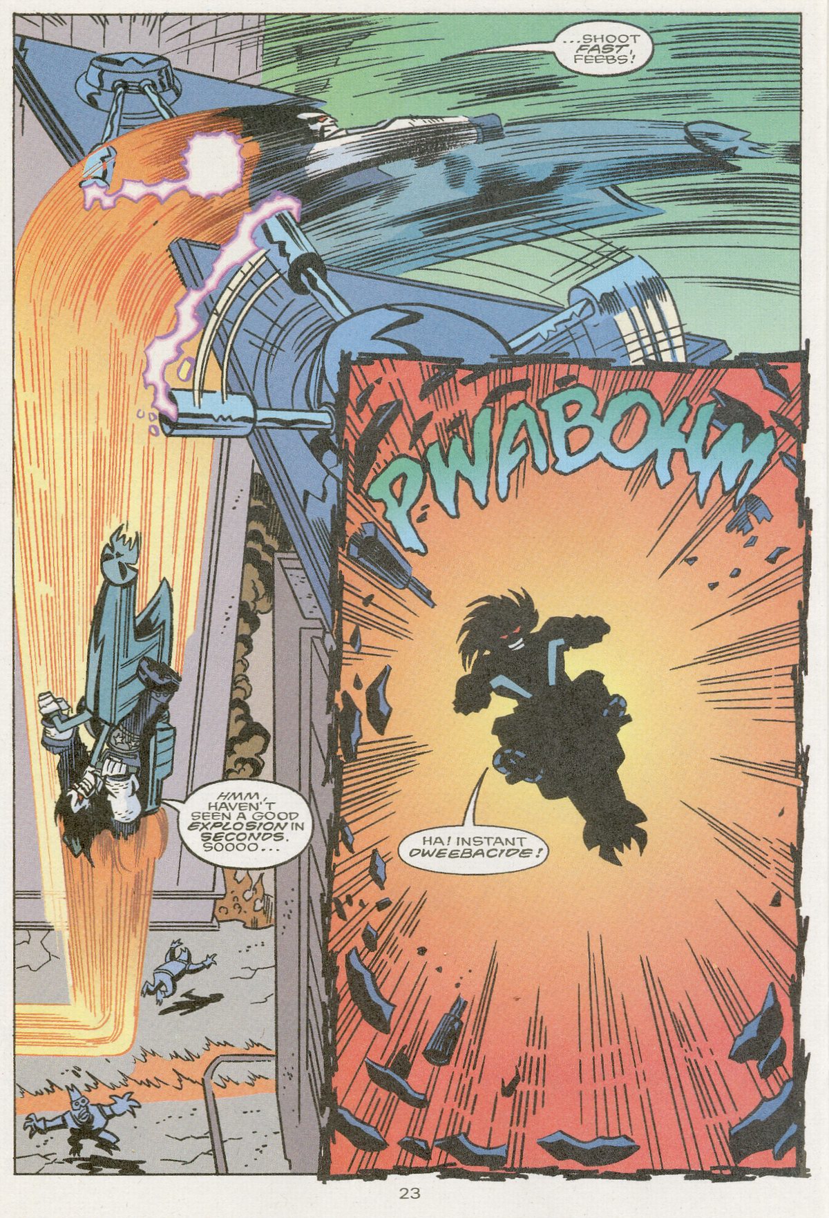Read online Superman Adventures comic -  Issue # _Special - Superman vs Lobo - 24