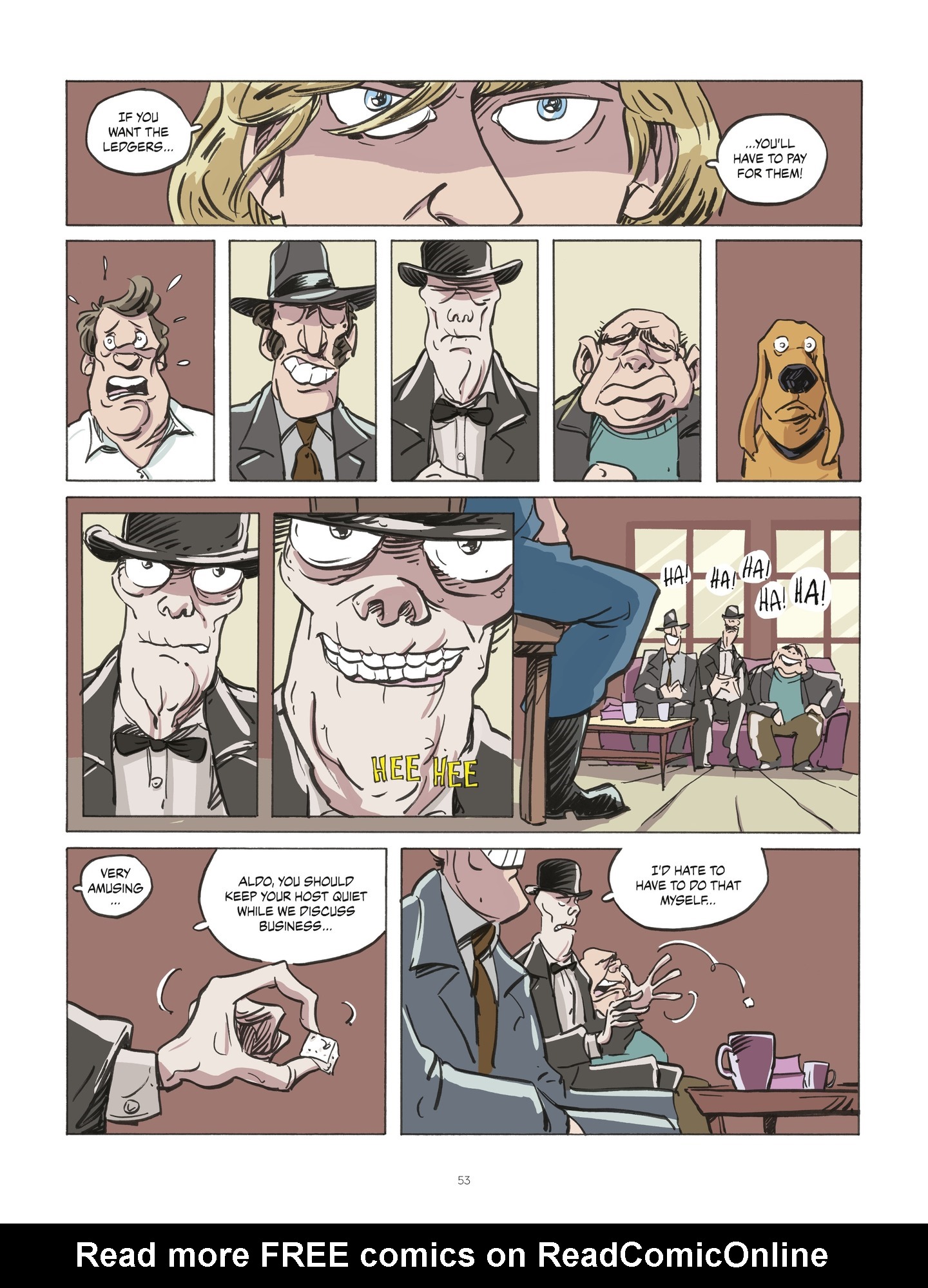 Read online A Taste for Blood comic -  Issue # TPB - 51