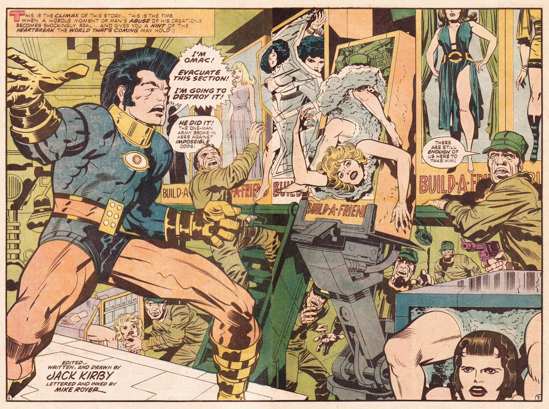 Read online OMAC (1974) comic -  Issue #1 - 4