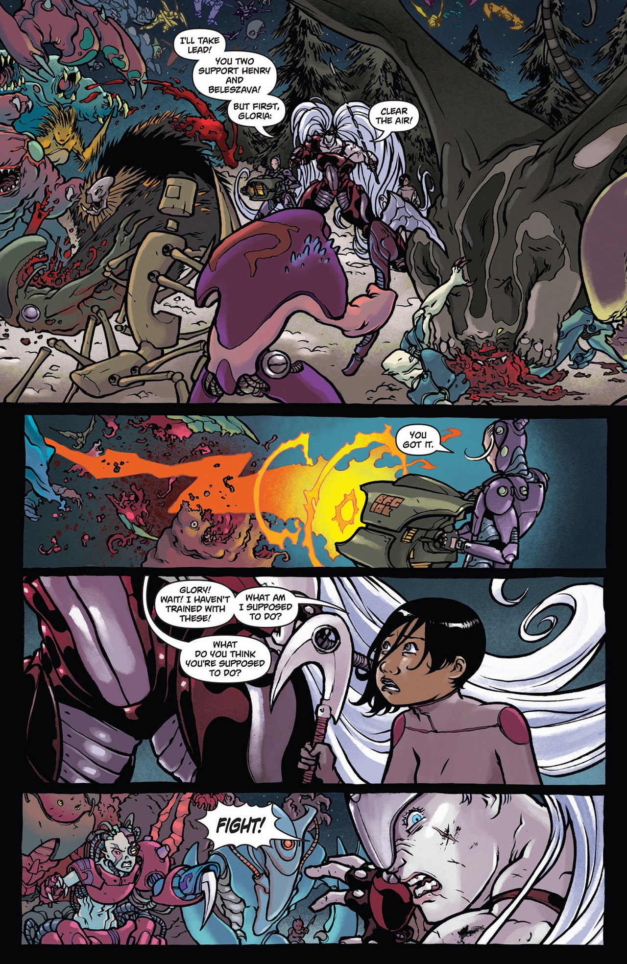 Read online Glory comic -  Issue #28 - 12