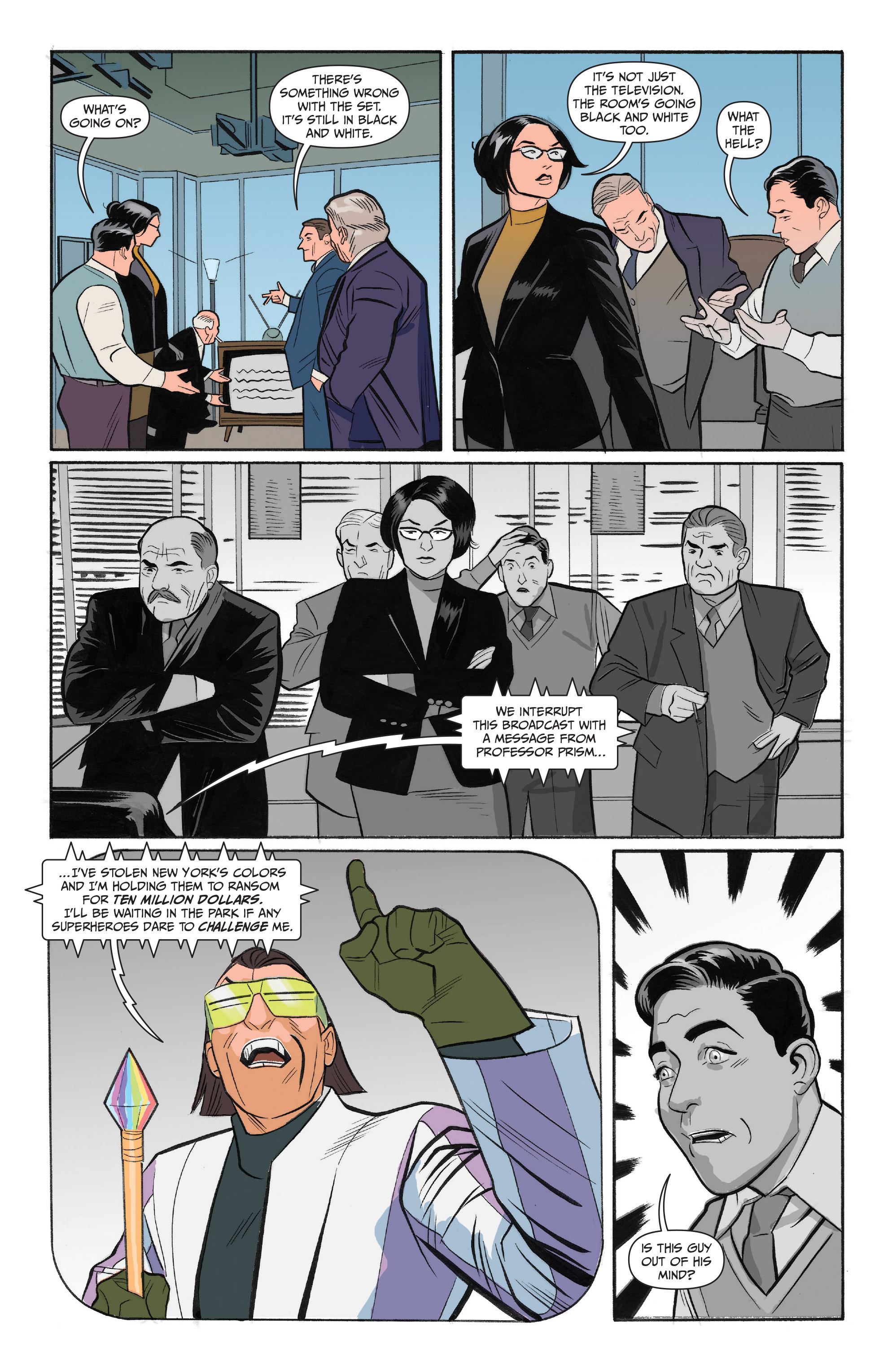 Read online Jupiter's Circle Volume 2 comic -  Issue #1 - 7