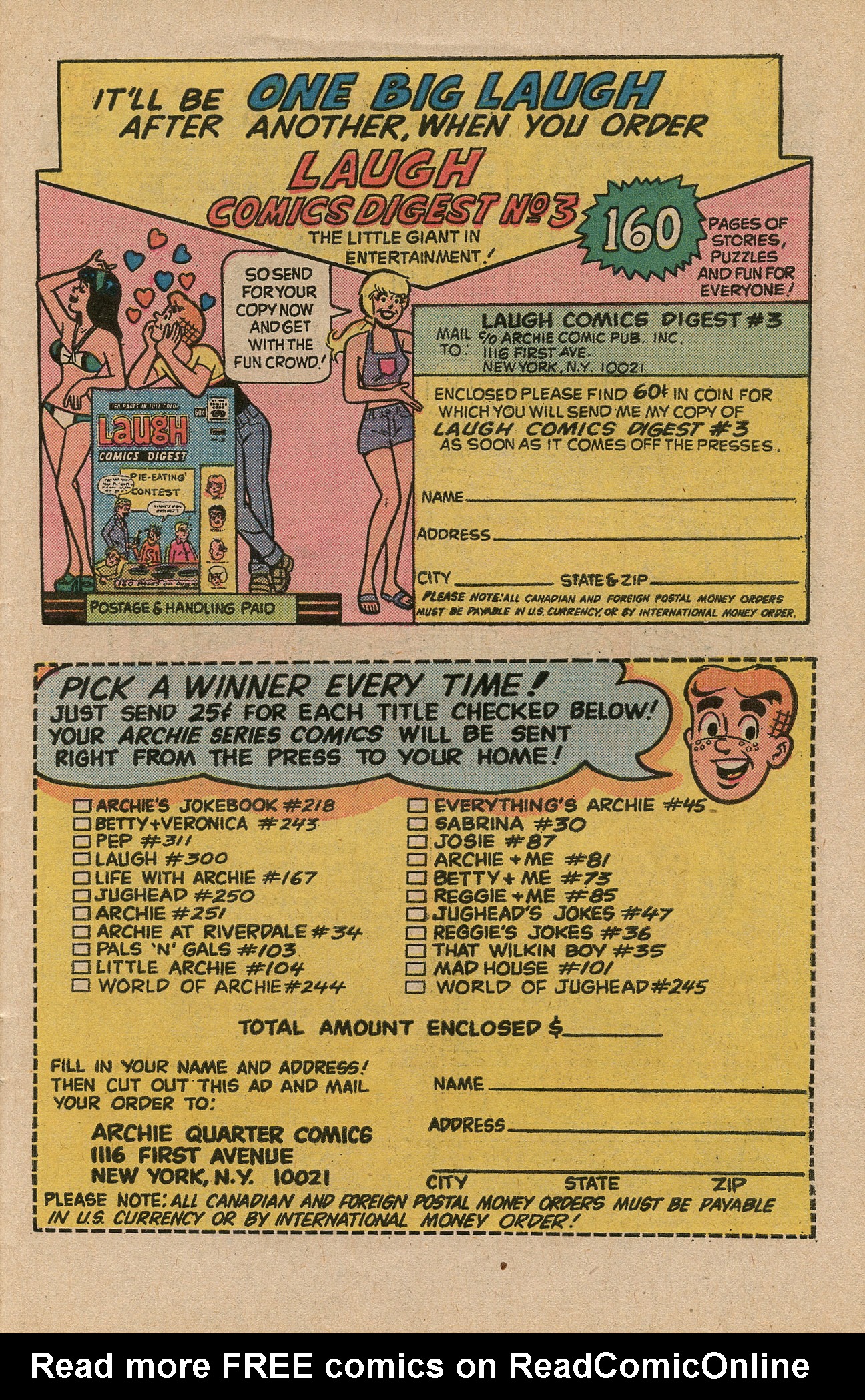 Read online Archie's TV Laugh-Out comic -  Issue #37 - 27
