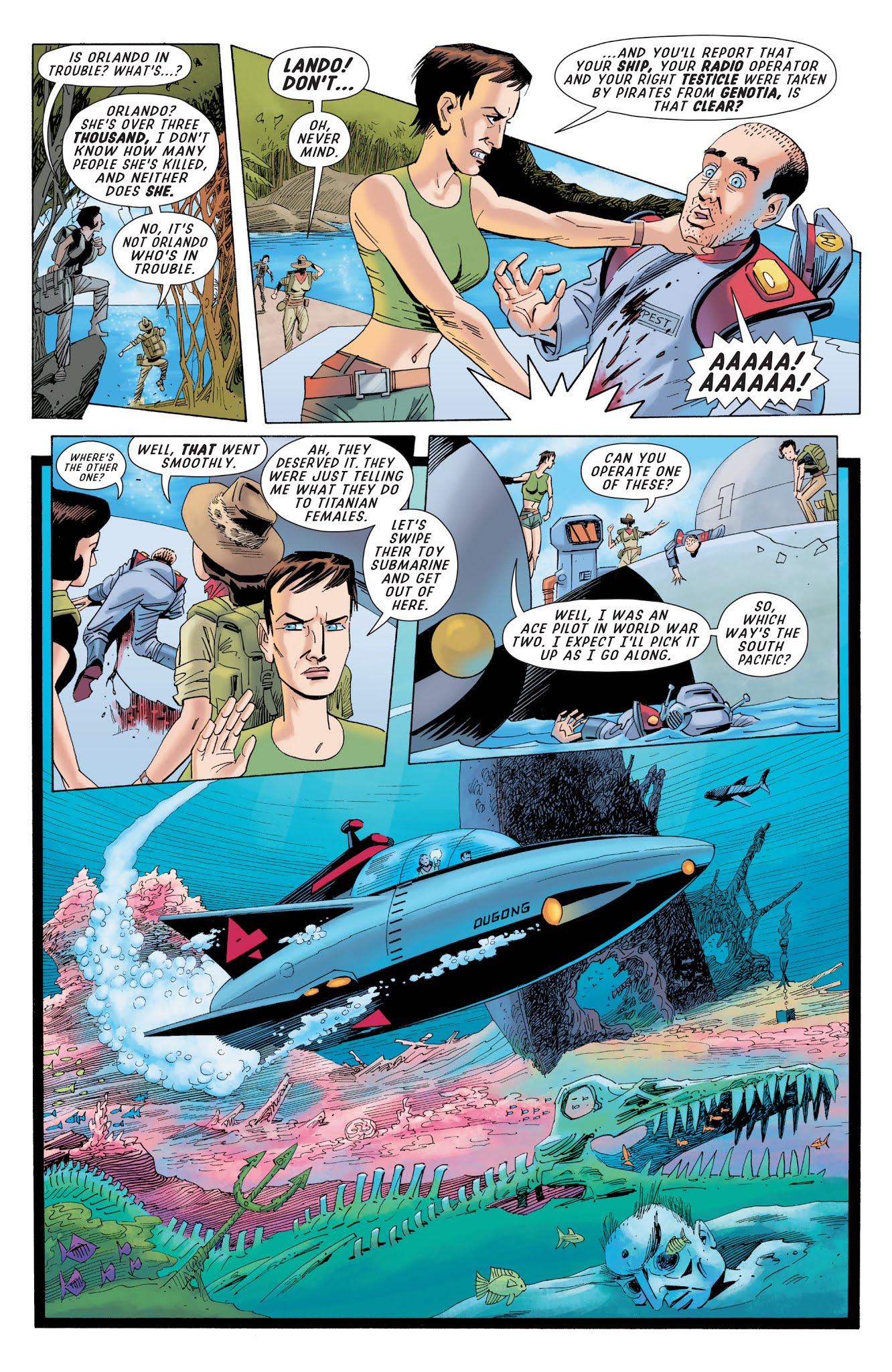 Read online The League of Extraordinary Gentlemen Volume 4: The Tempest comic -  Issue #1 - 11