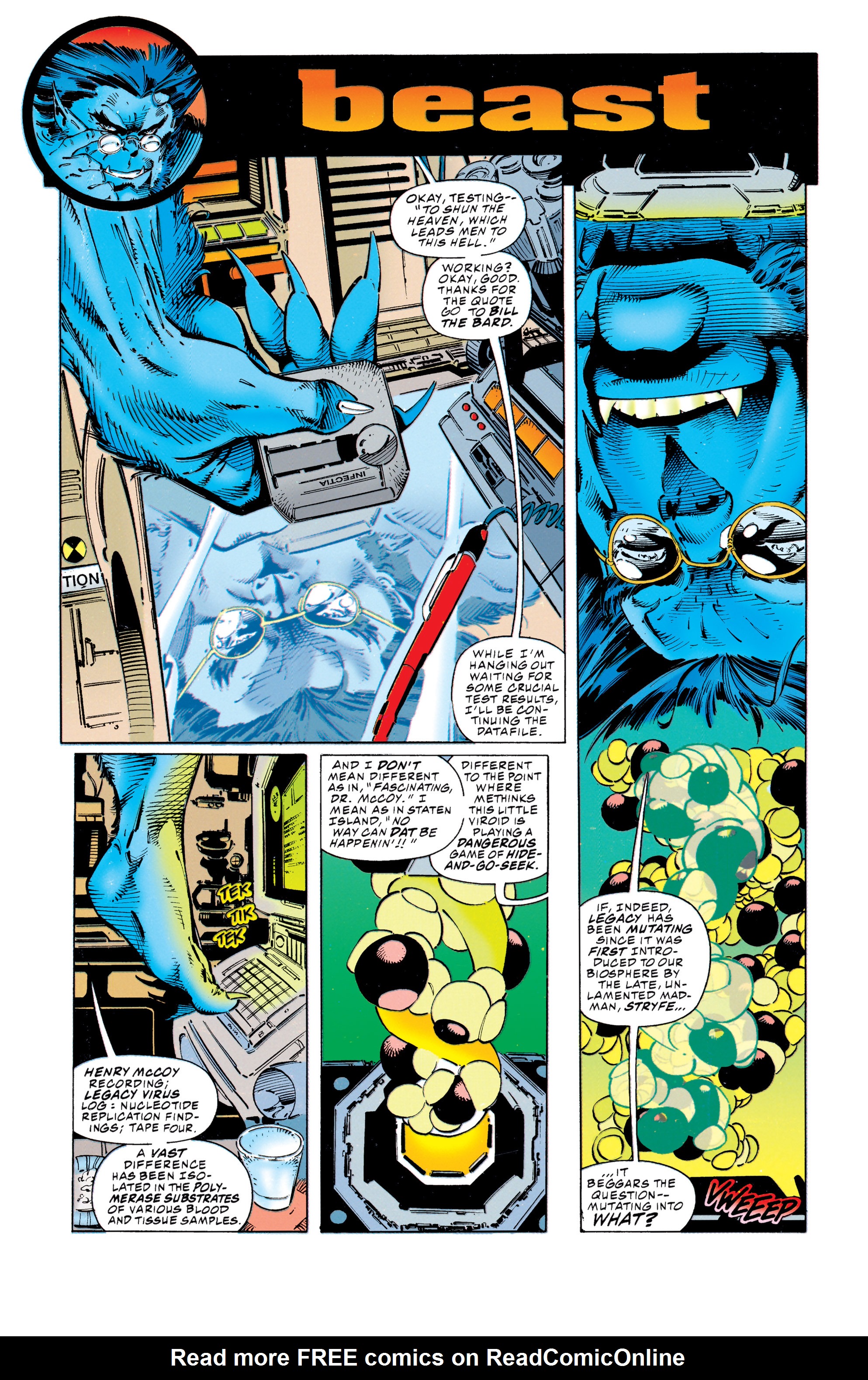 Read online X-Men (1991) comic -  Issue #38 - 3