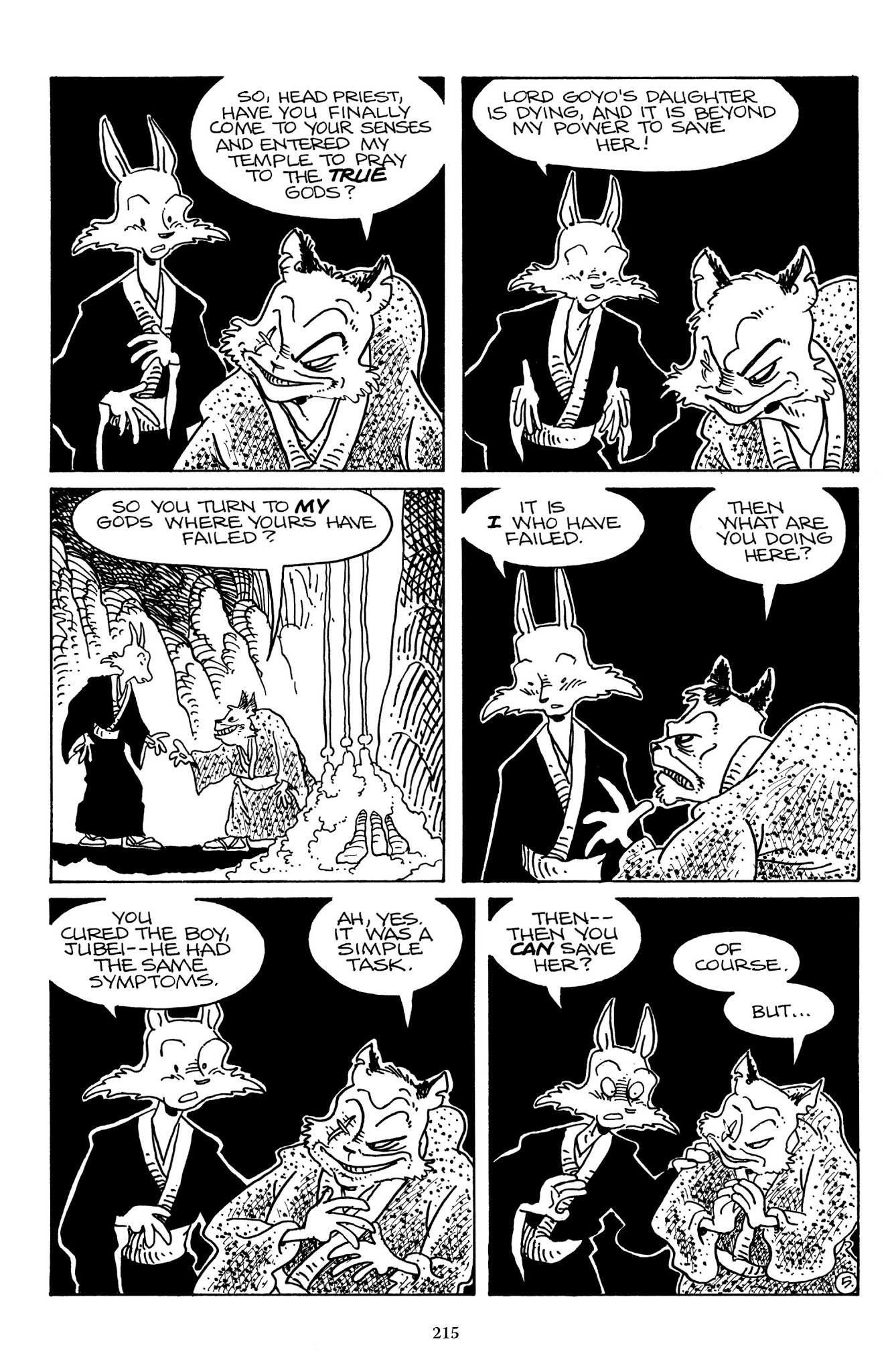 Read online The Usagi Yojimbo Saga comic -  Issue # TPB 6 - 214