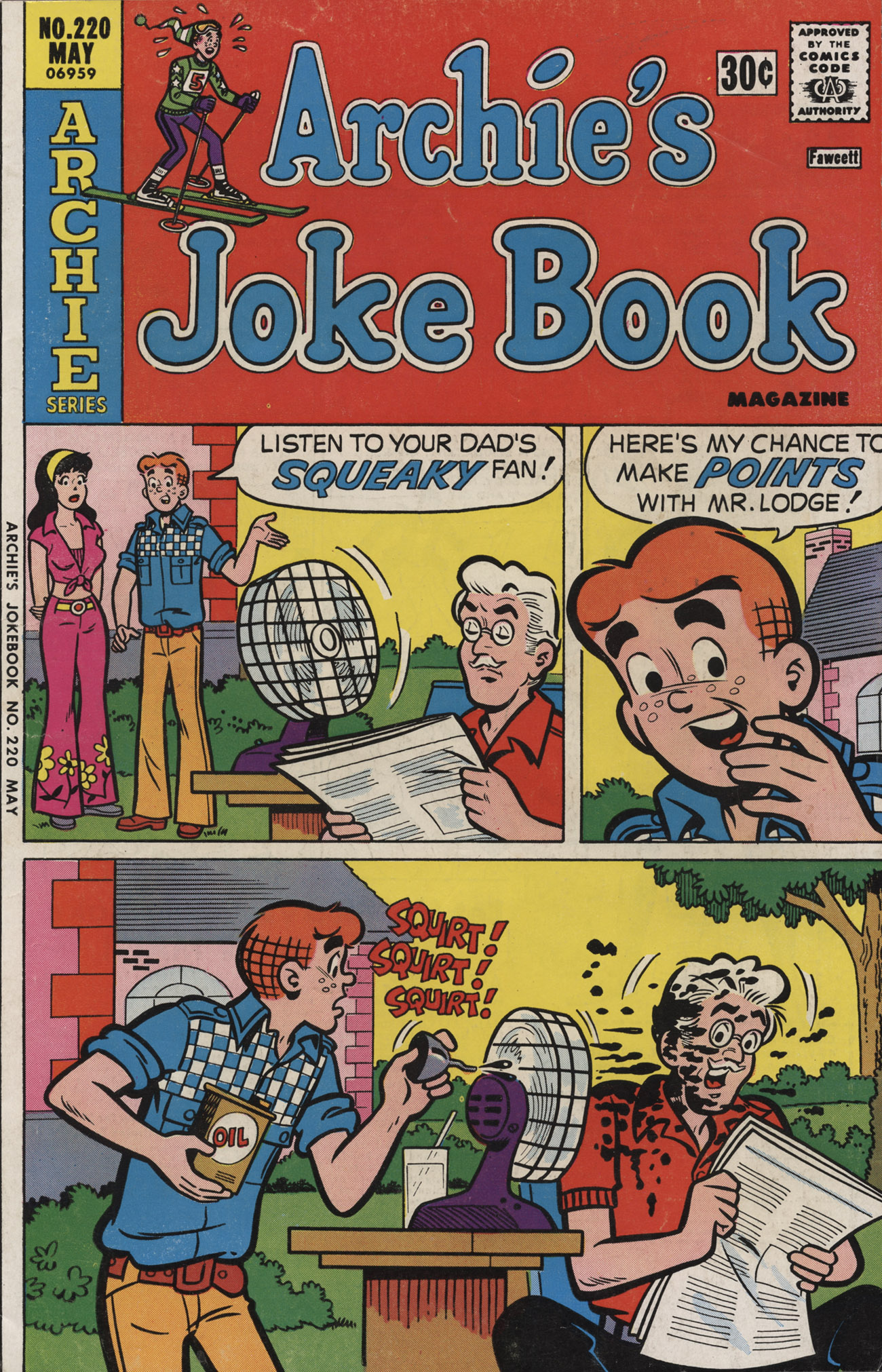 Read online Archie's Joke Book Magazine comic -  Issue #220 - 1