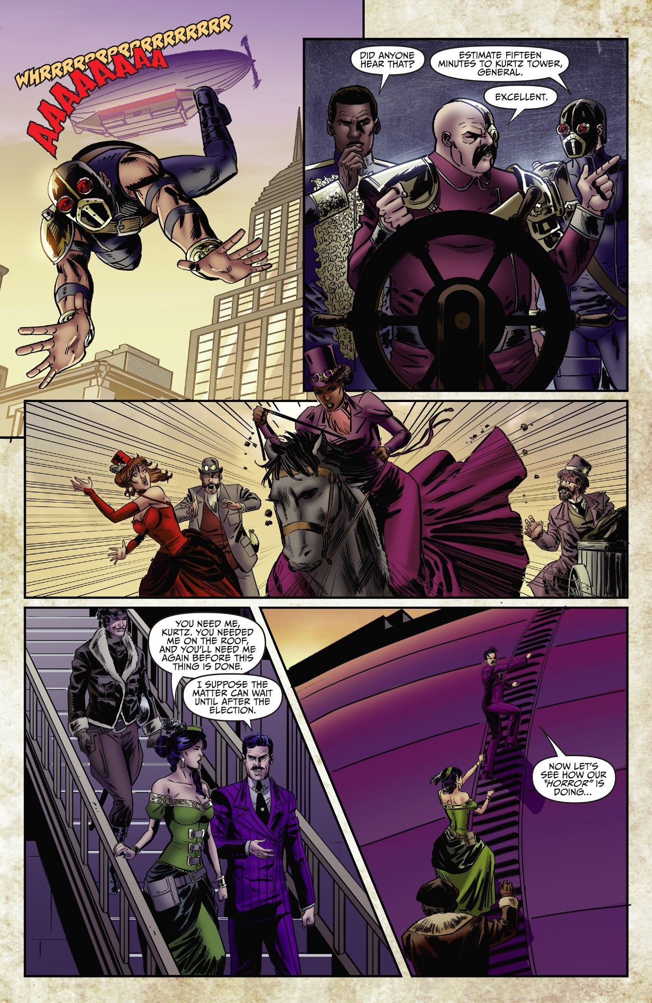 Read online Legenderry: Vampirella comic -  Issue #5 - 14