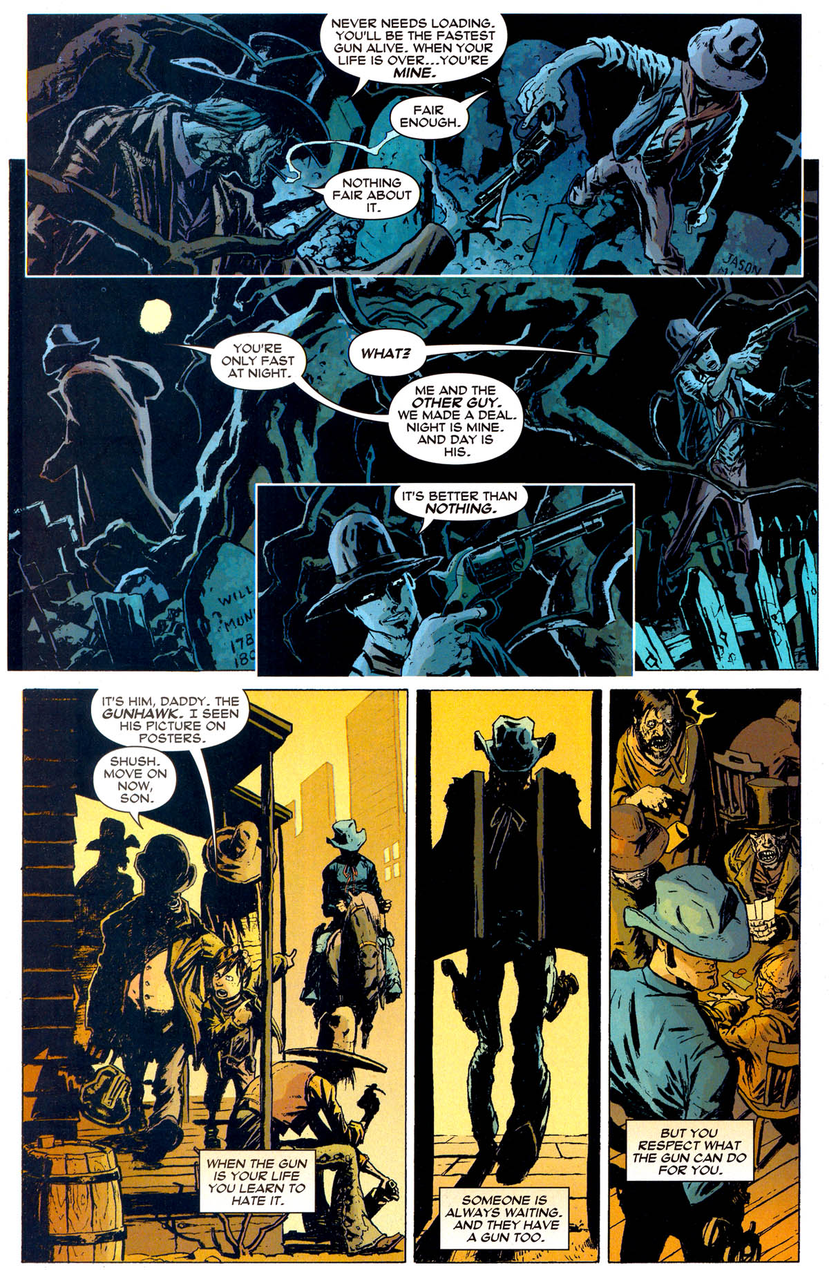 Read online Marvel Westerns: Outlaw Files comic -  Issue #Marvel Westerns Strange Westerns starring the Black Rider - 32
