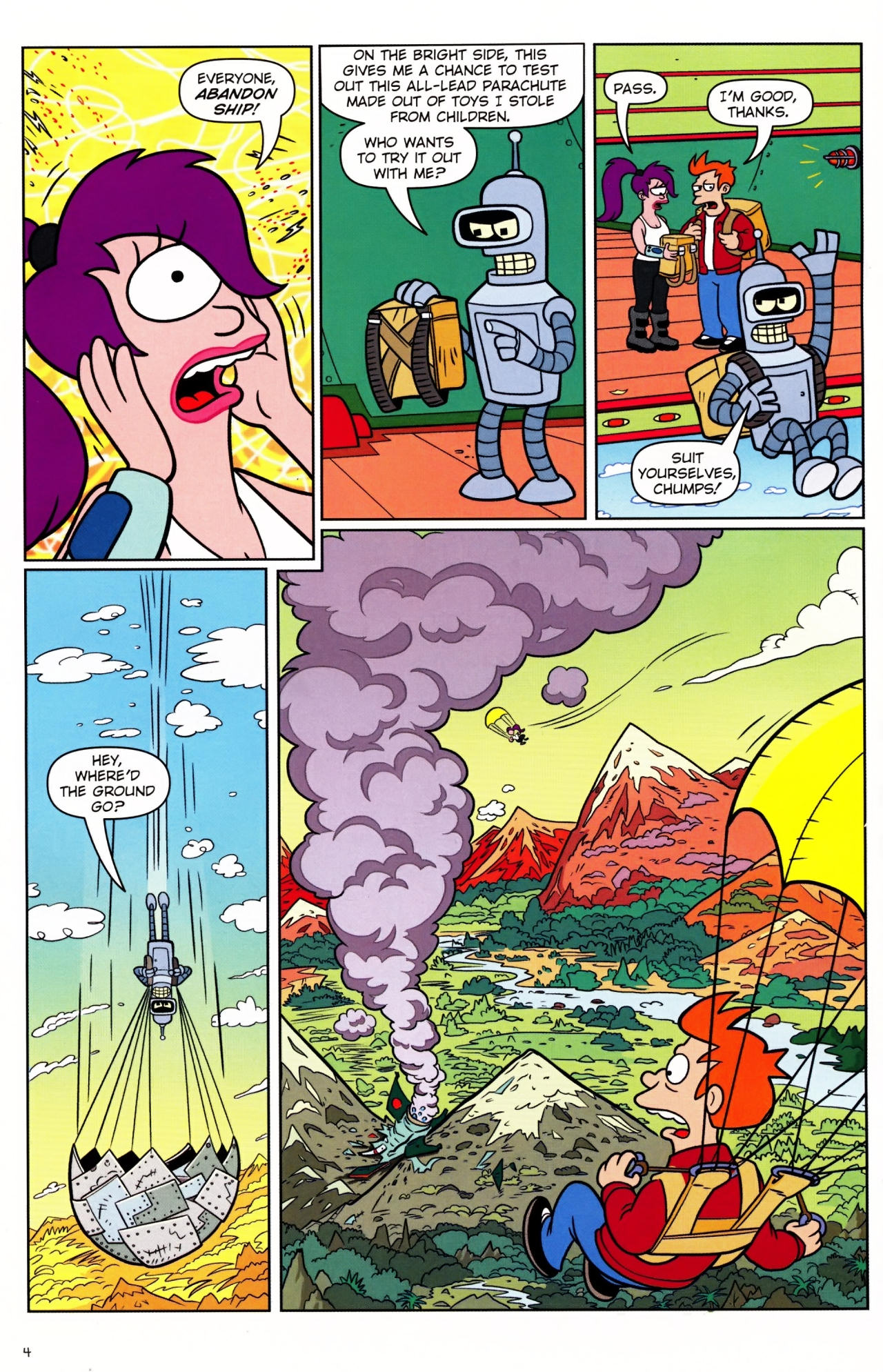 Read online Futurama Comics comic -  Issue #38 - 5