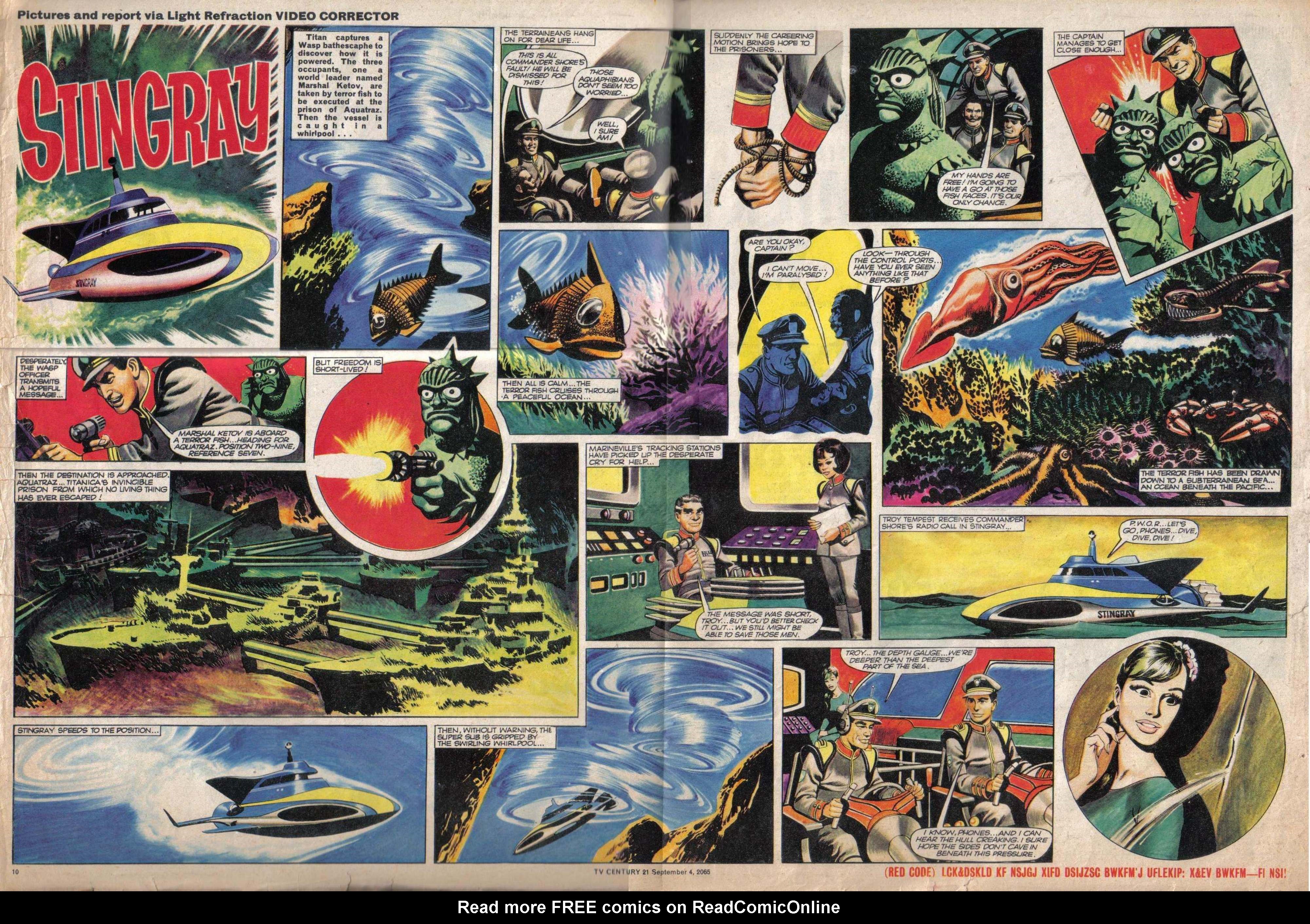 Read online TV Century 21 (TV 21) comic -  Issue #33 - 10