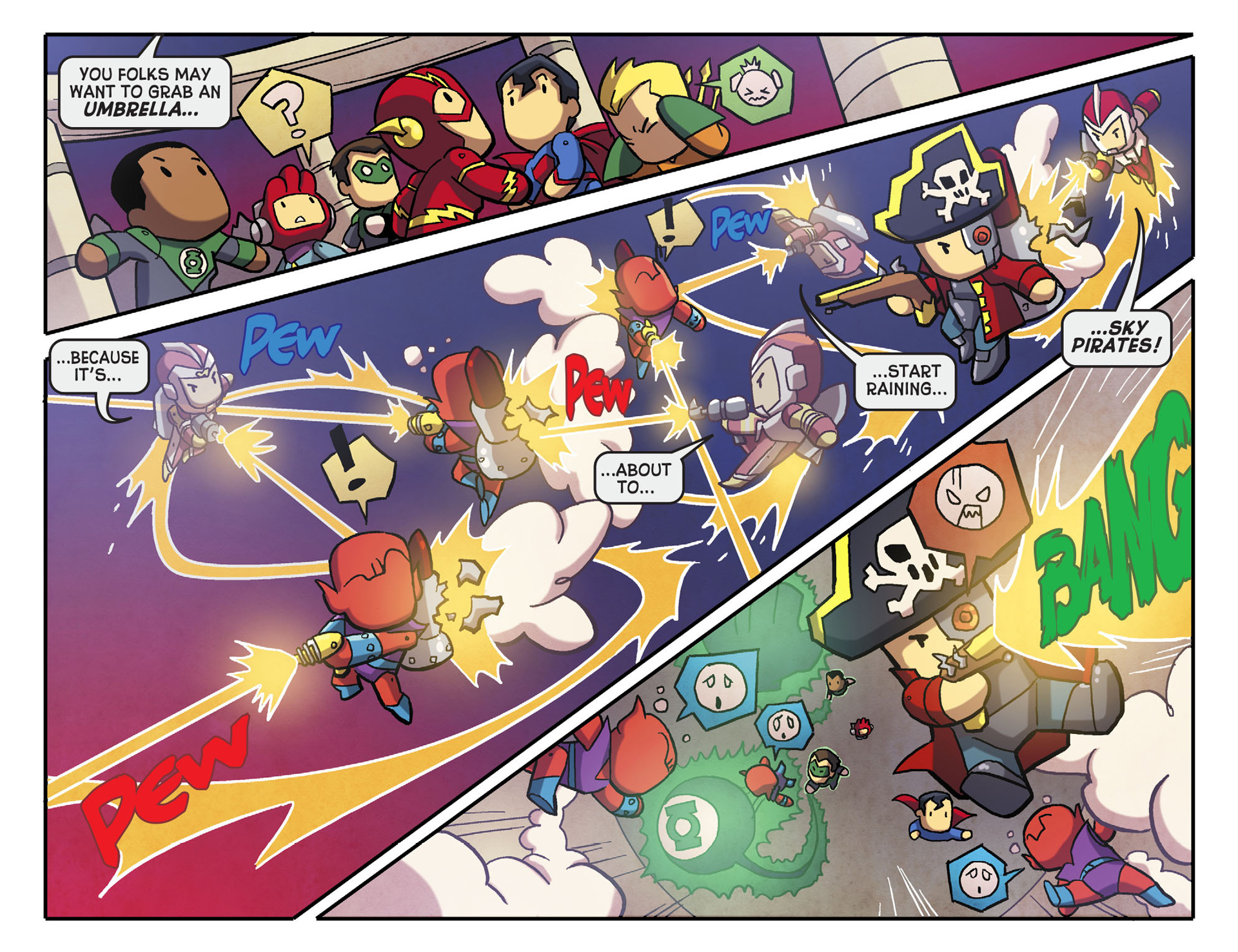 Read online Scribblenauts Unmasked: A Crisis of Imagination comic -  Issue #6 - 3
