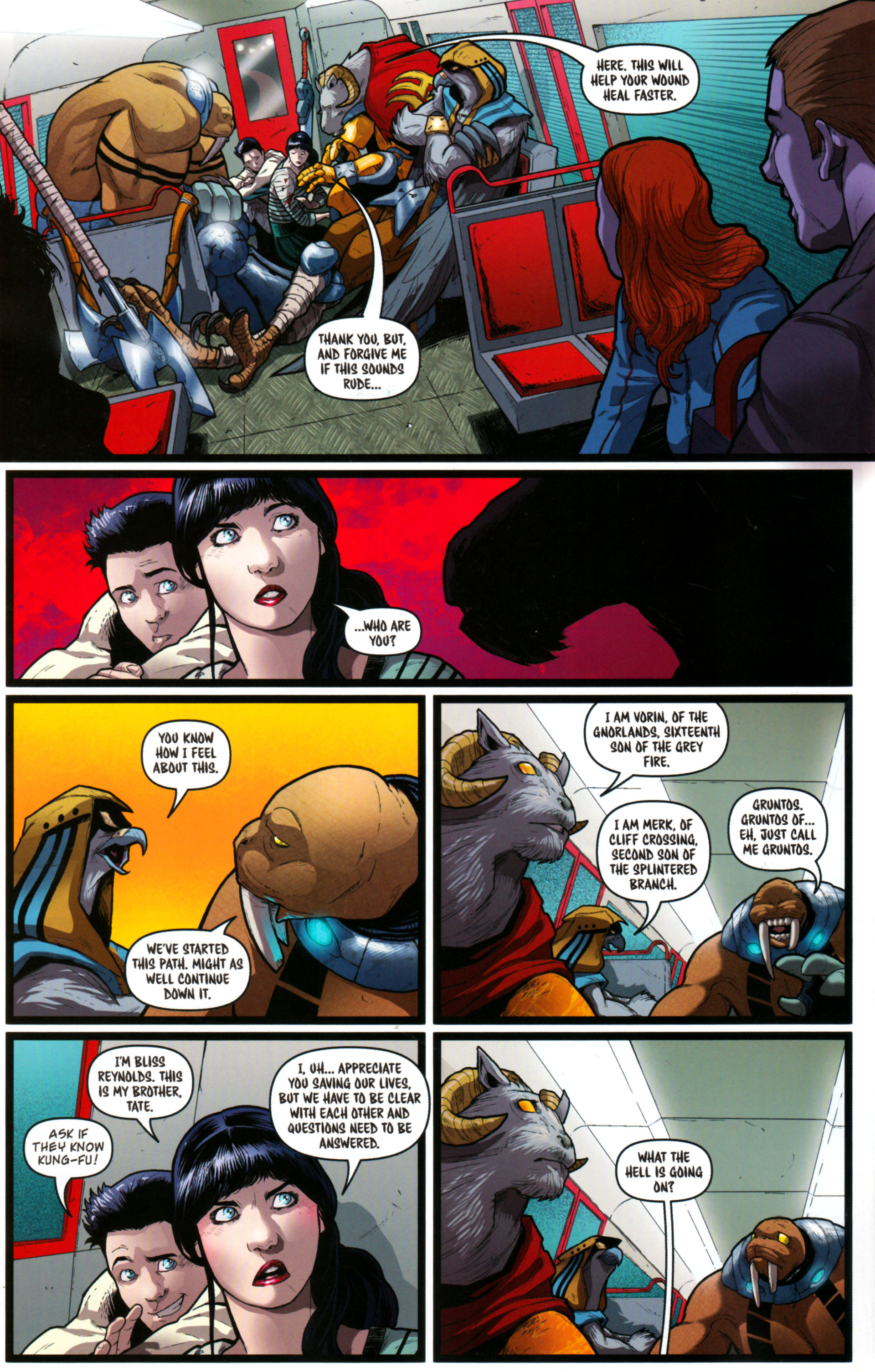 Read online Battle Beasts comic -  Issue #2 - 21