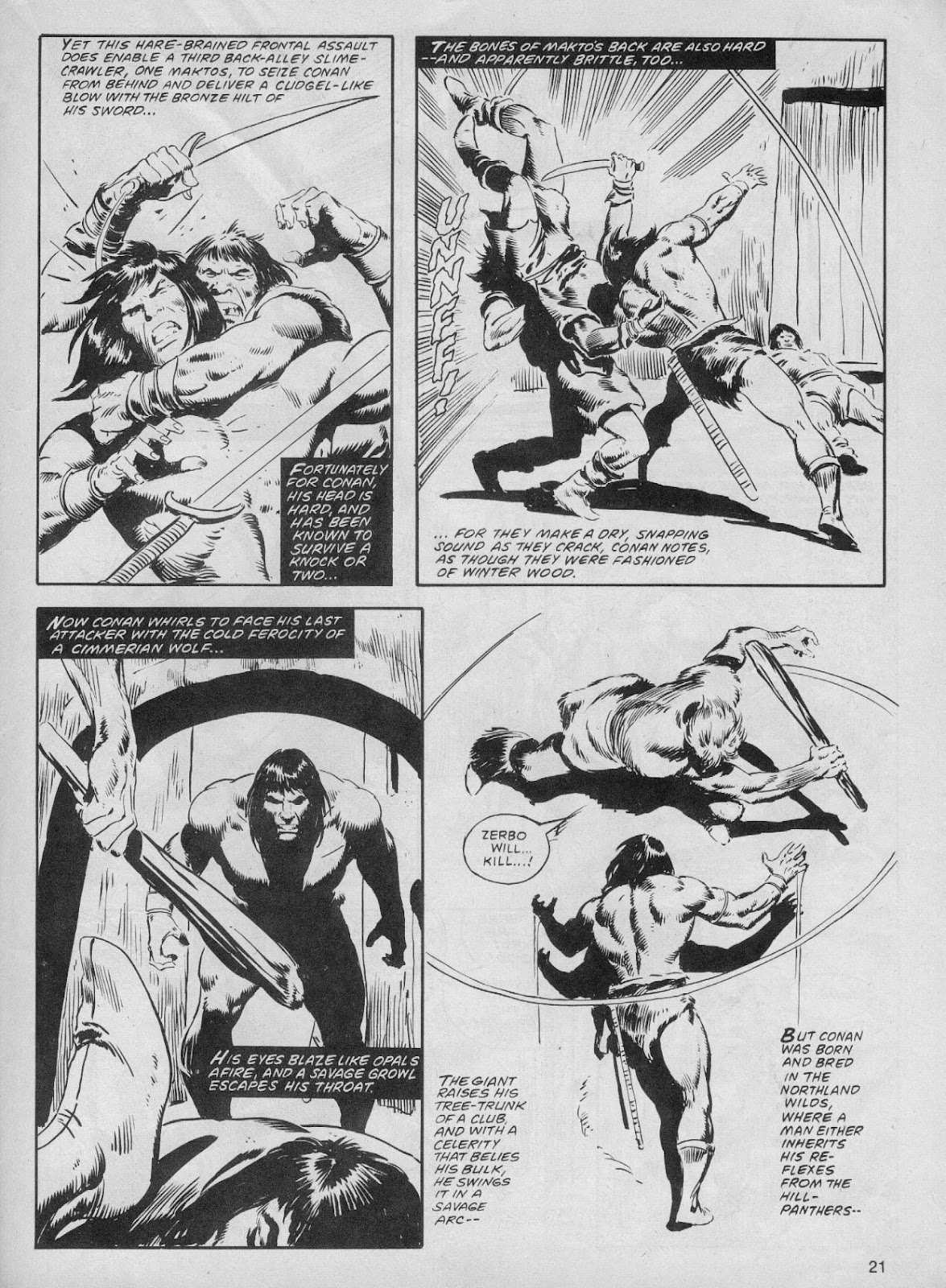 The Savage Sword Of Conan issue 61 - Page 21