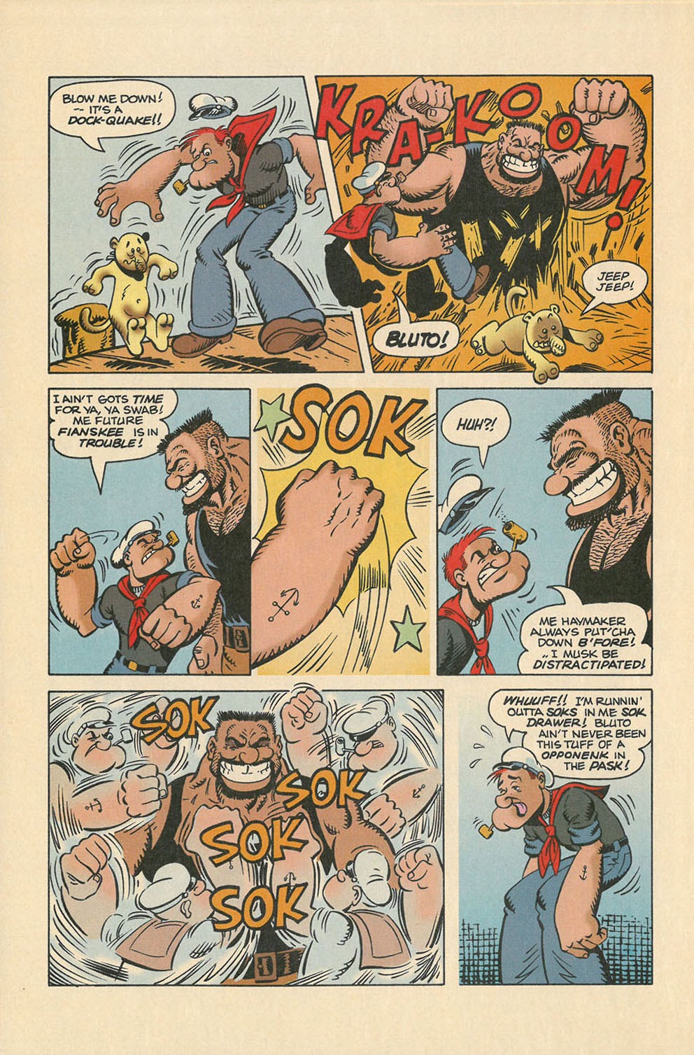 Read online The Wedding of Popeye & Olive comic -  Issue # Full - 12