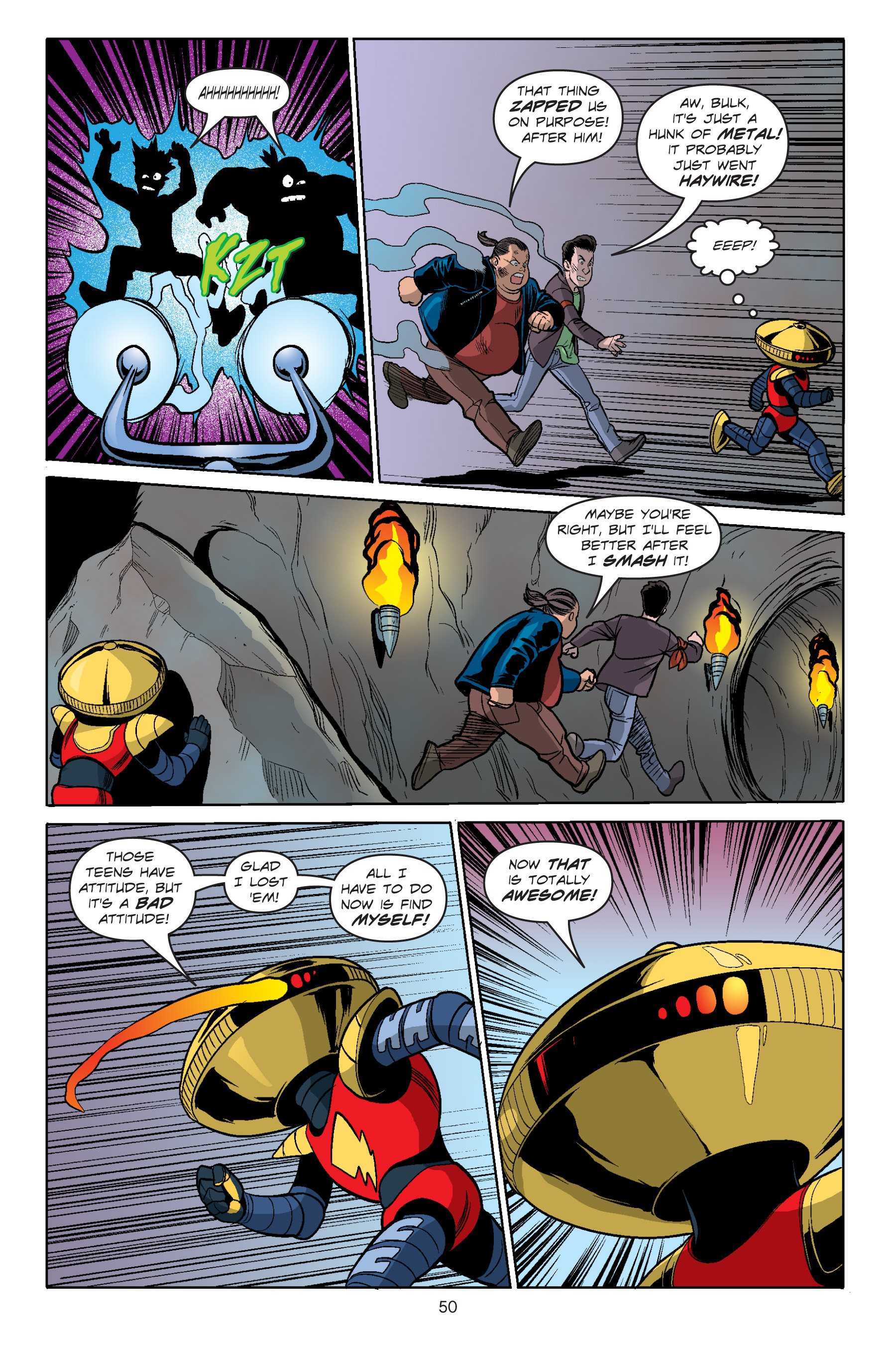 Read online Mighty Morphin Power Rangers: Rita Repulsa's Attitude Adjustment comic -  Issue # Full - 50