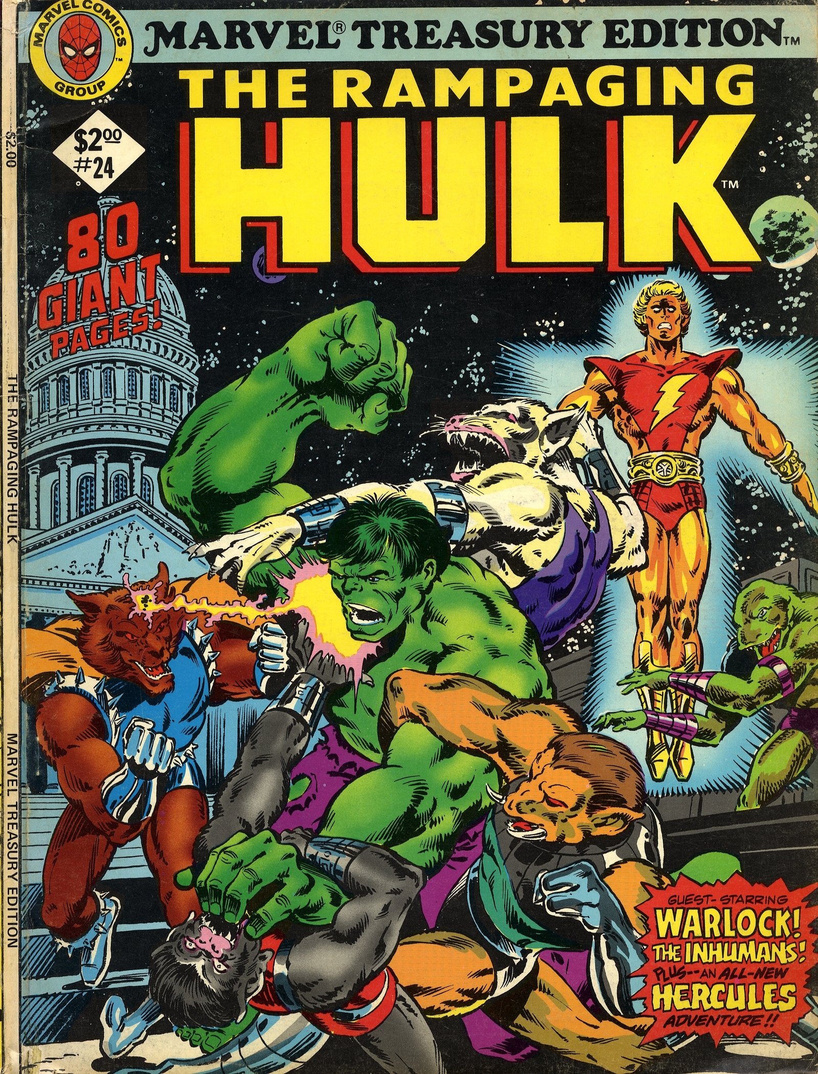 Read online Marvel Treasury Edition comic -  Issue #24 - 1