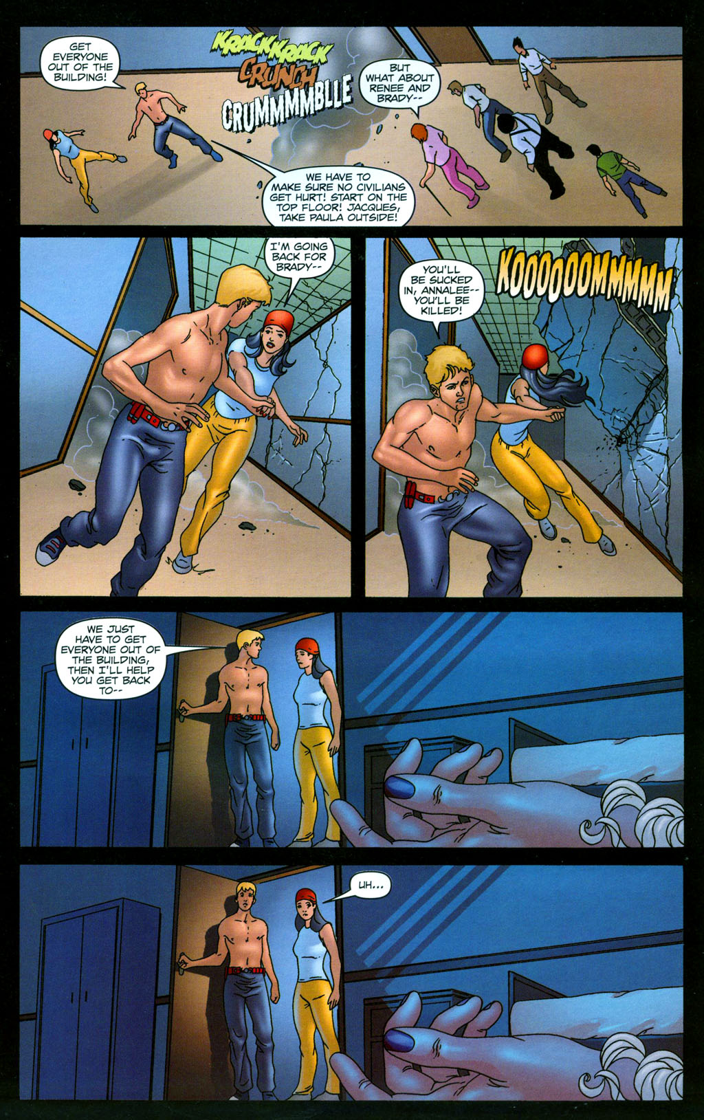 Read online Freshmen II: Fundamentals of Fear comic -  Issue #6 - 9