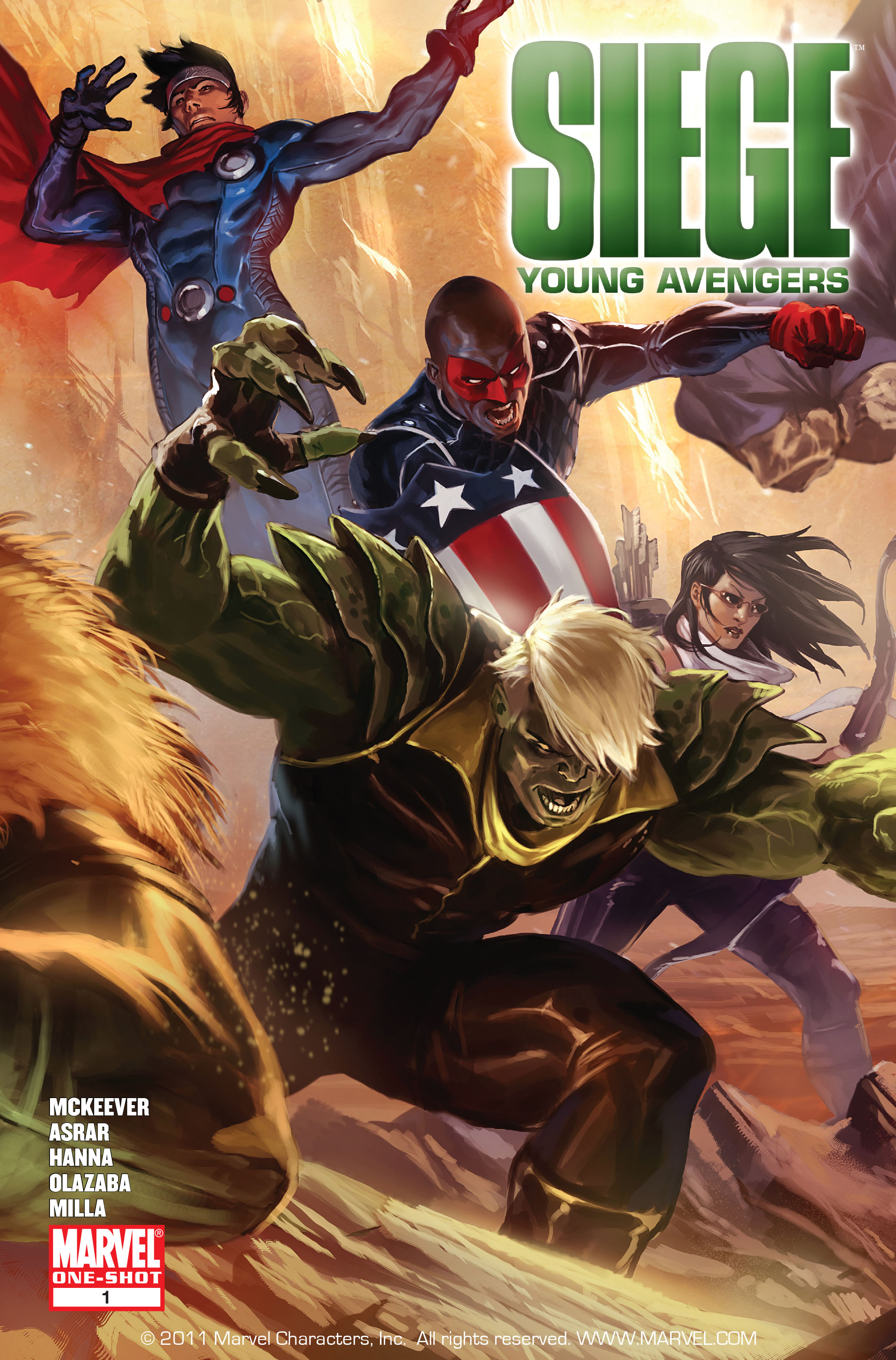 Read online Siege: Young Avengers comic -  Issue # Full - 1