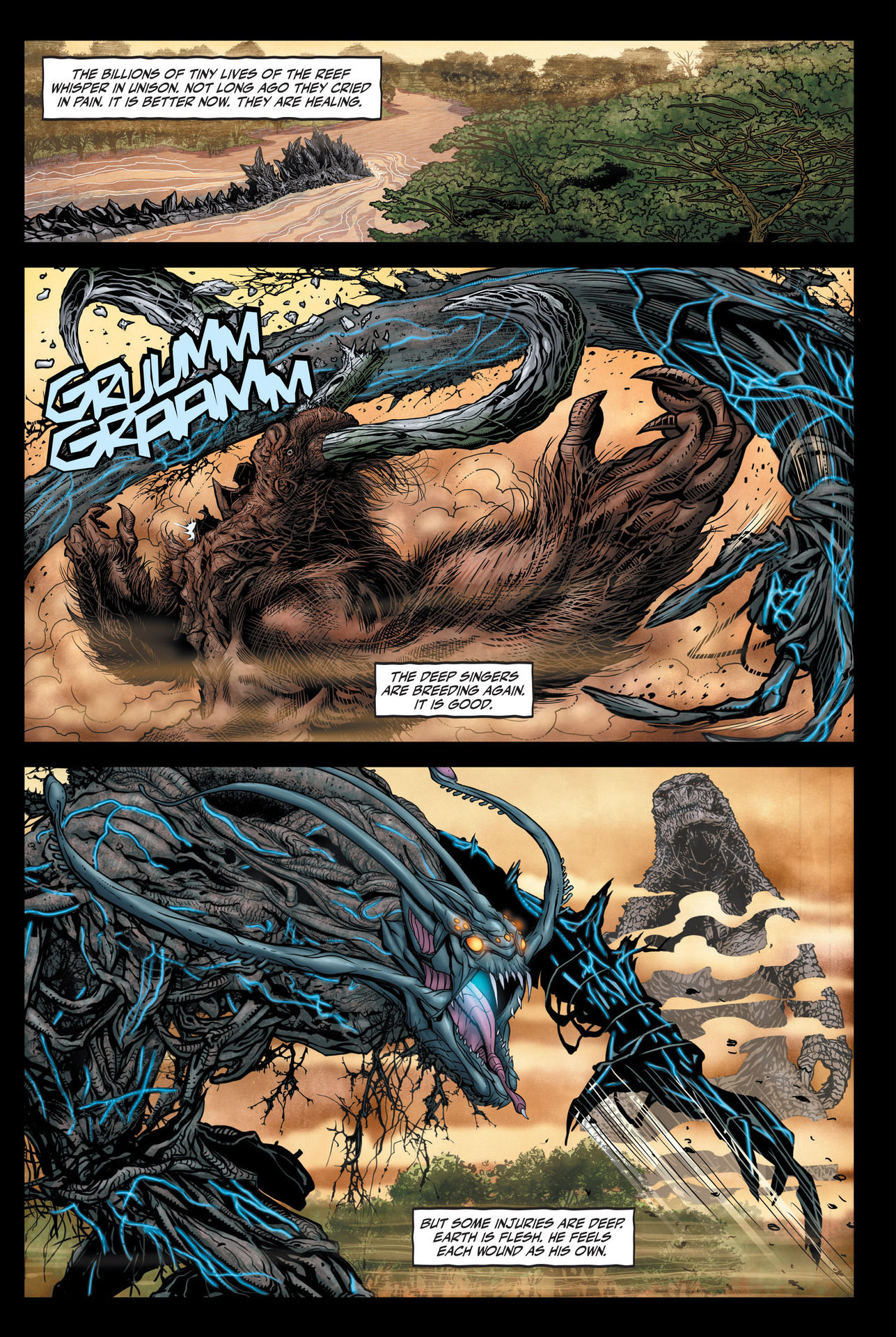 Read online Godzilla Dominion comic -  Issue # Full - 17