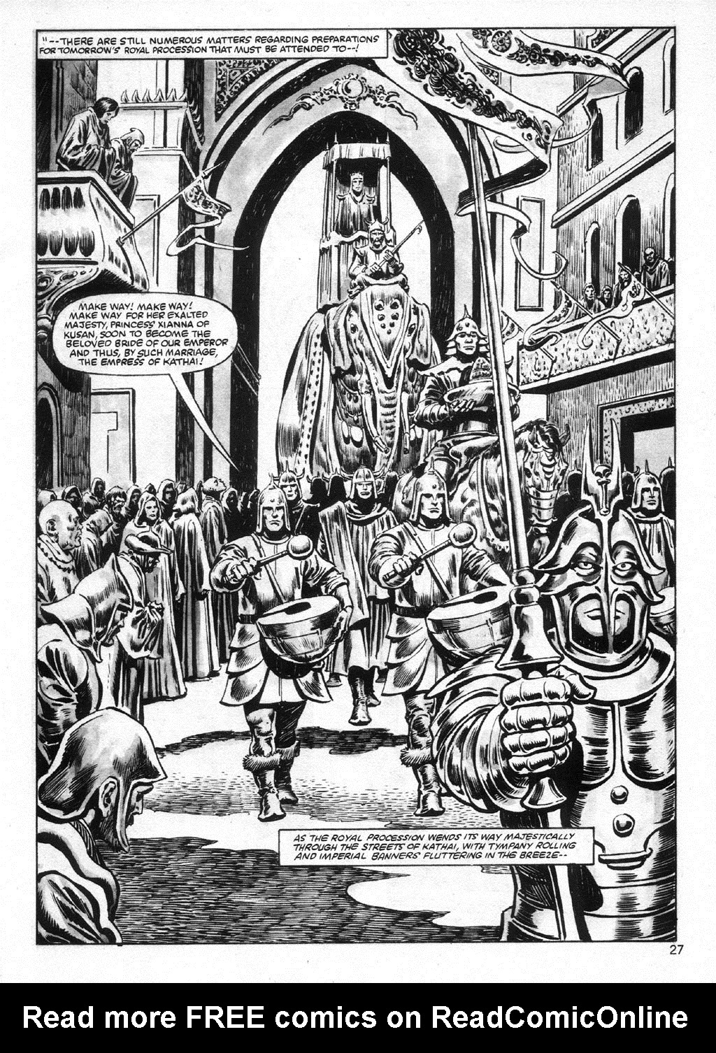 The Savage Sword Of Conan issue 95 - Page 27