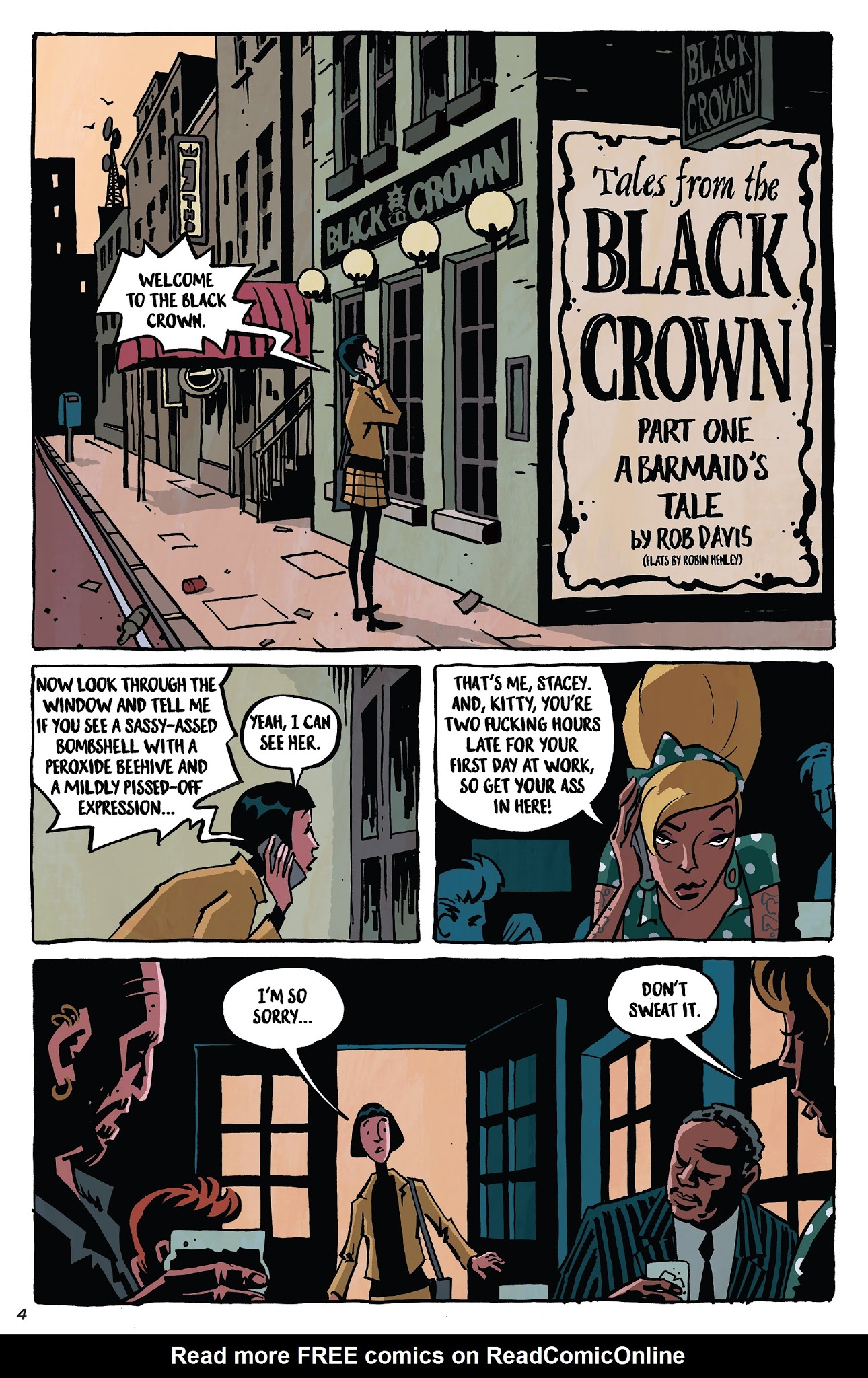 Read online Black Crown Quarterly comic -  Issue #1 - 5