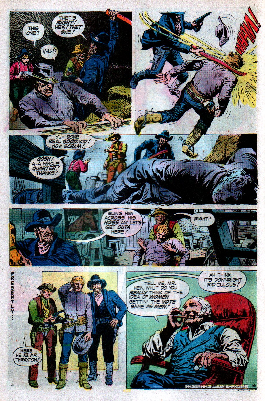 Read online Weird Western Tales (1972) comic -  Issue #27 - 15