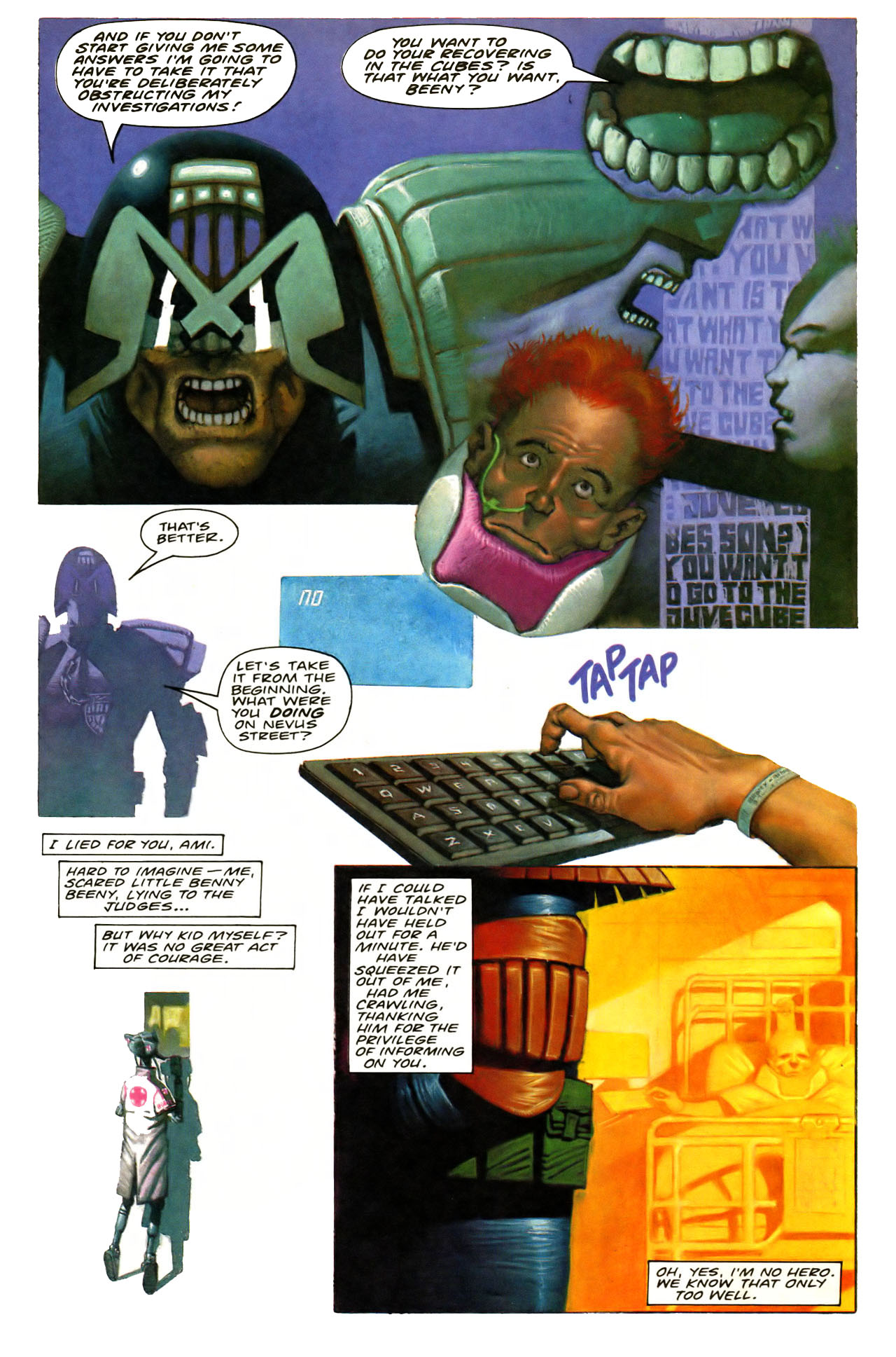Read online Judge Dredd: The Megazine comic -  Issue #4 - 15