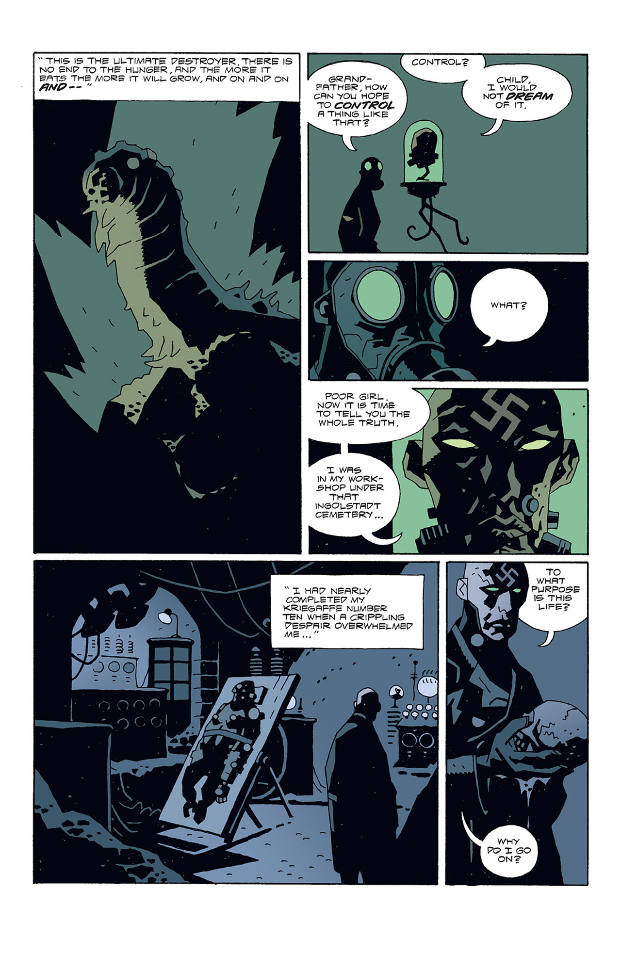 Read online Hellboy: Conqueror Worm comic -  Issue #3 - 25