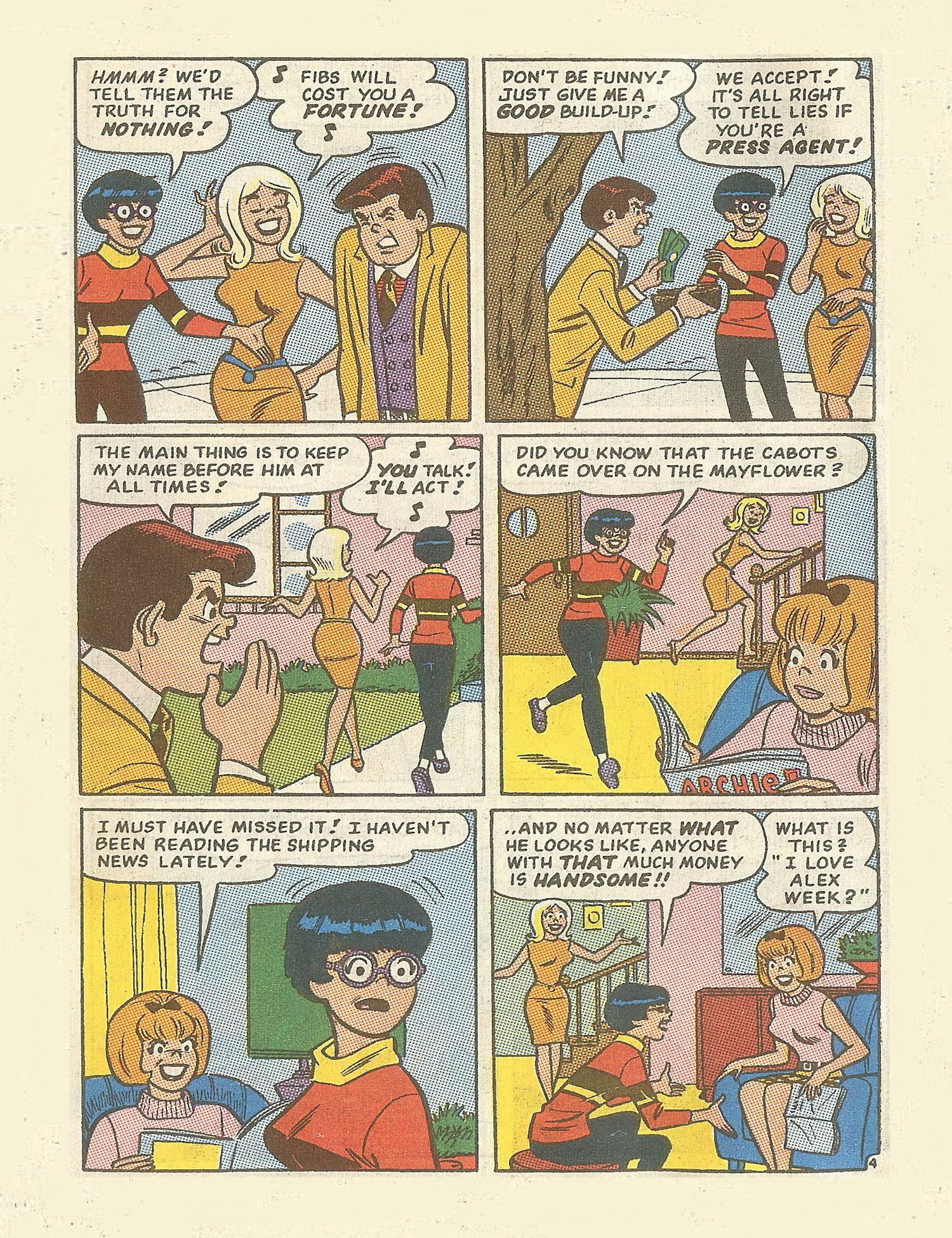 Read online Betty and Veronica Digest Magazine comic -  Issue #55 - 56