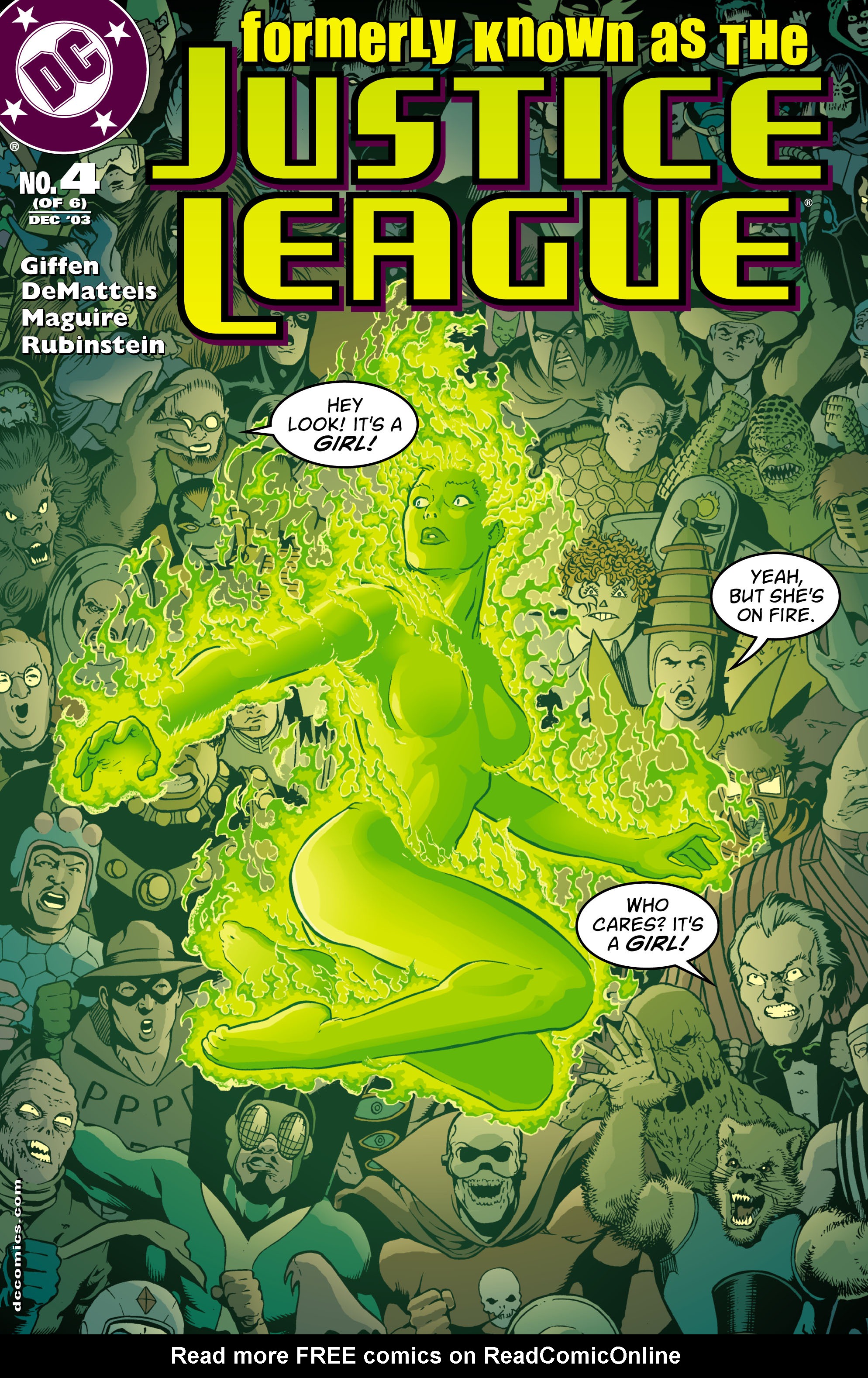 Read online Formerly Known as the Justice League comic -  Issue #4 - 1