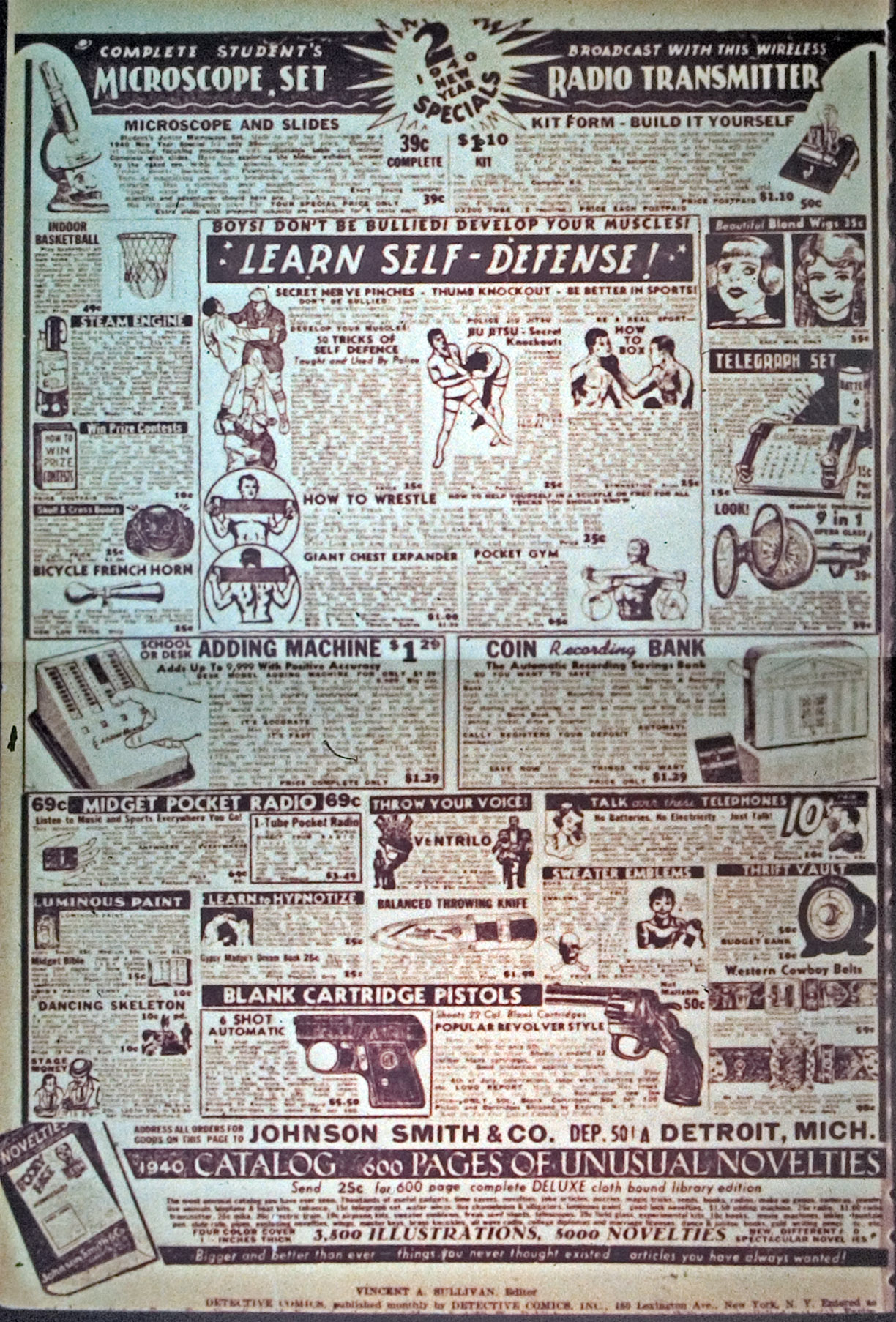 Read online Detective Comics (1937) comic -  Issue #35 - 2