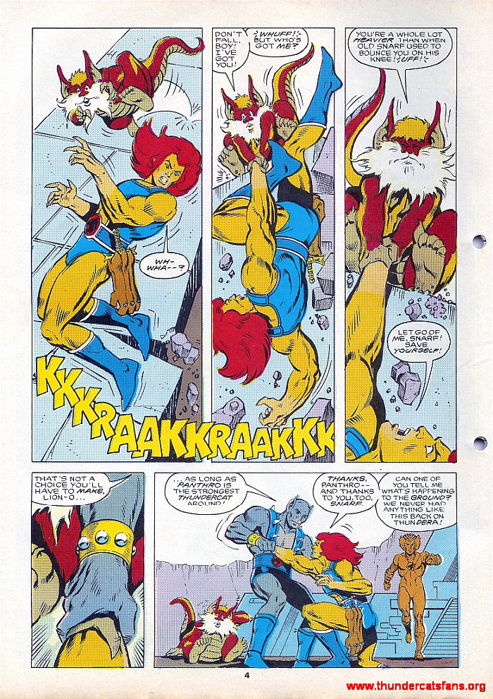 Read online ThunderCats (1987) comic -  Issue #19 - 4