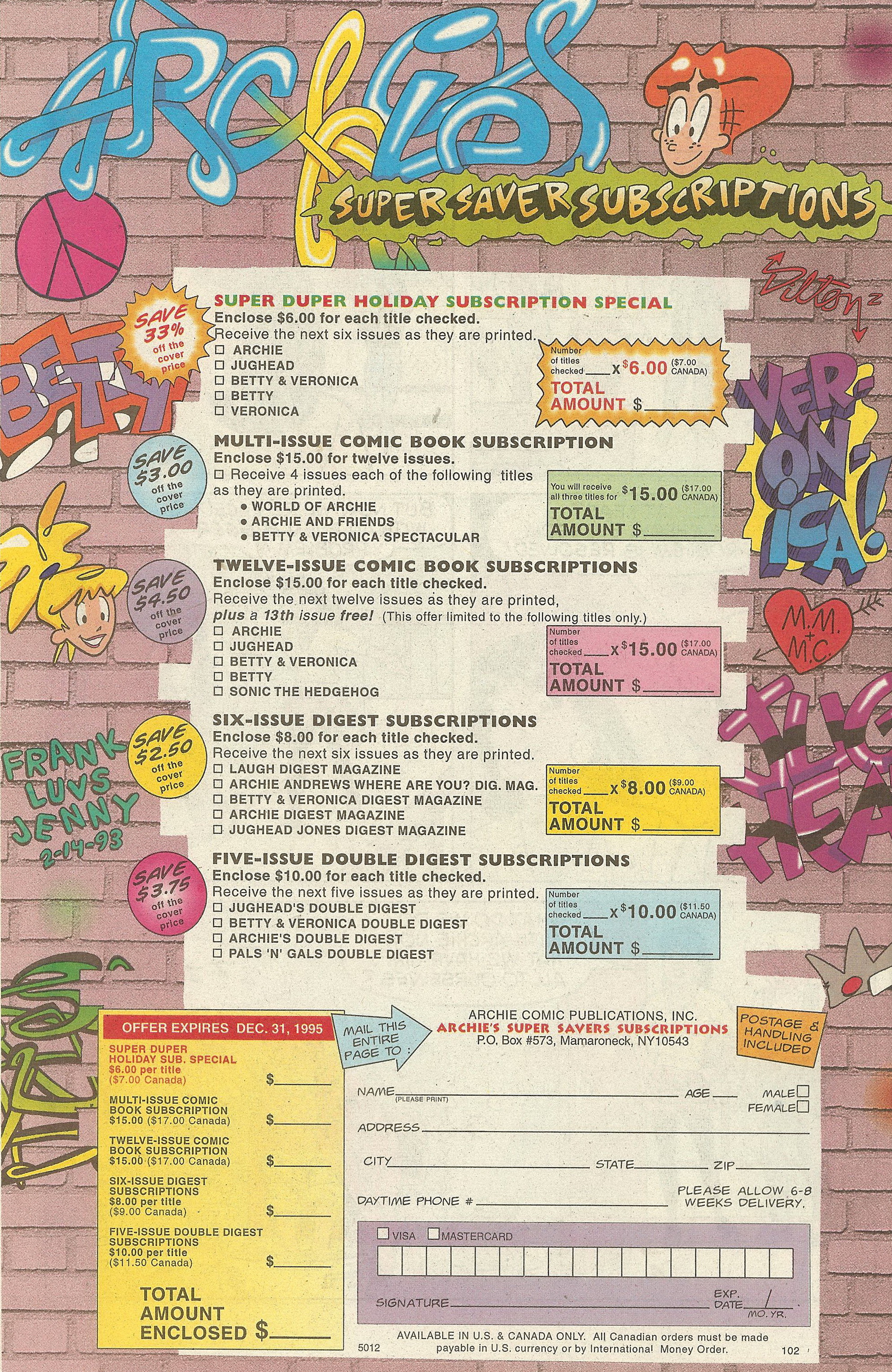 Read online Betty and Veronica (1987) comic -  Issue #96 - 34