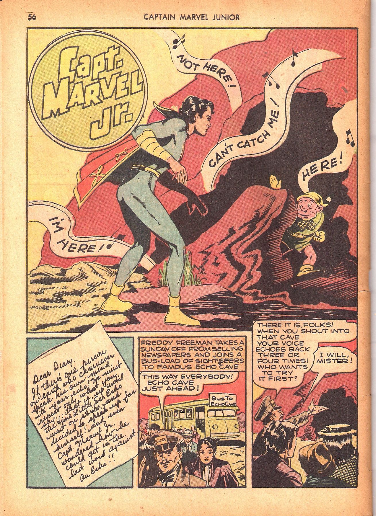 Read online Captain Marvel, Jr. comic -  Issue #09 - 56