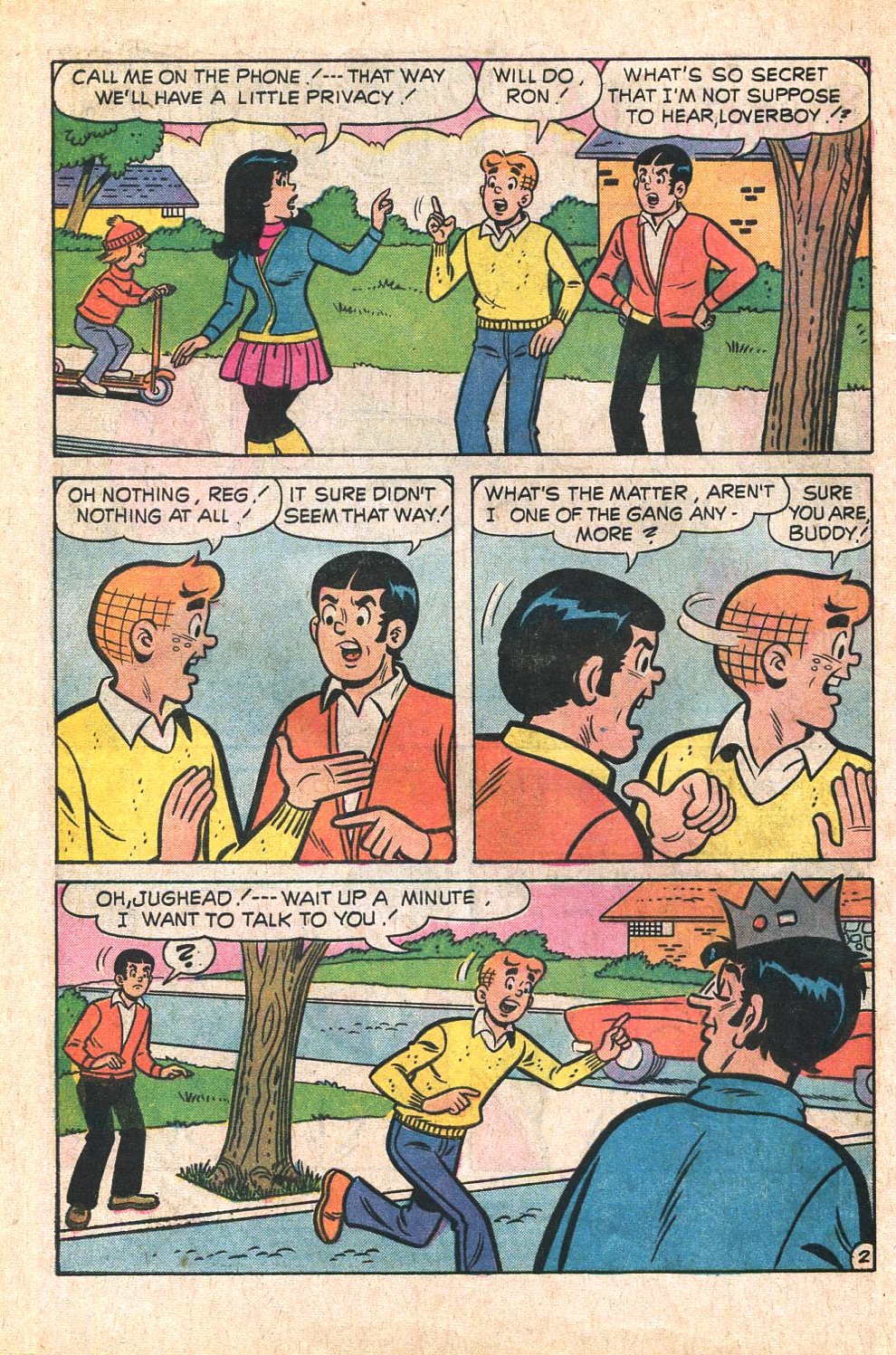 Read online Reggie and Me (1966) comic -  Issue #71 - 4