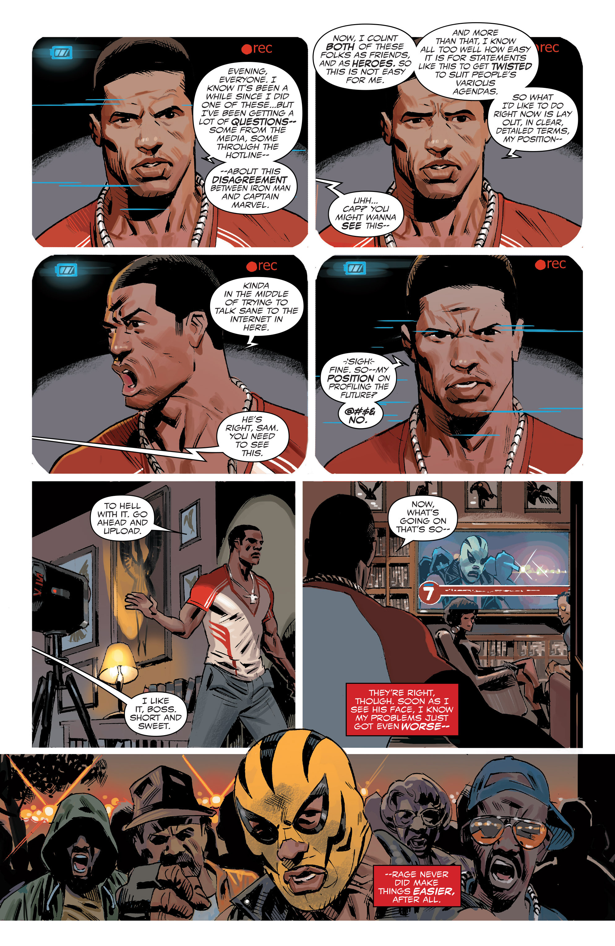Read online Captain America: Sam Wilson comic -  Issue #11 - 13