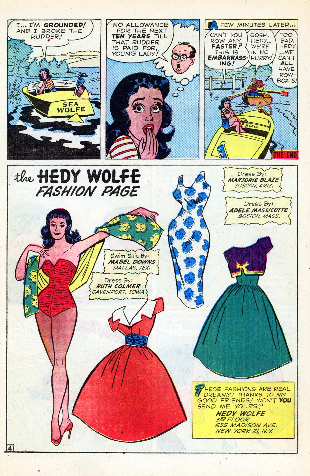 Read online Patsy and Hedy comic -  Issue #66 - 22