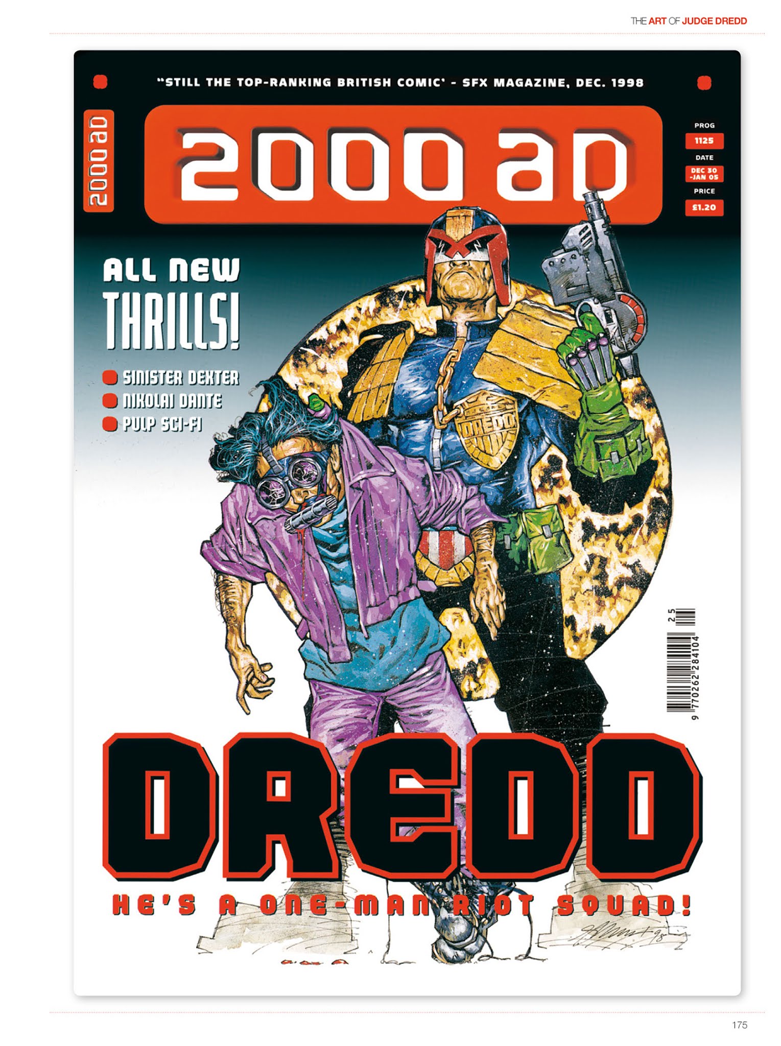 Read online The Art of Judge Dredd: Featuring 35 Years of Zarjaz Covers comic -  Issue # TPB (Part 2) - 84