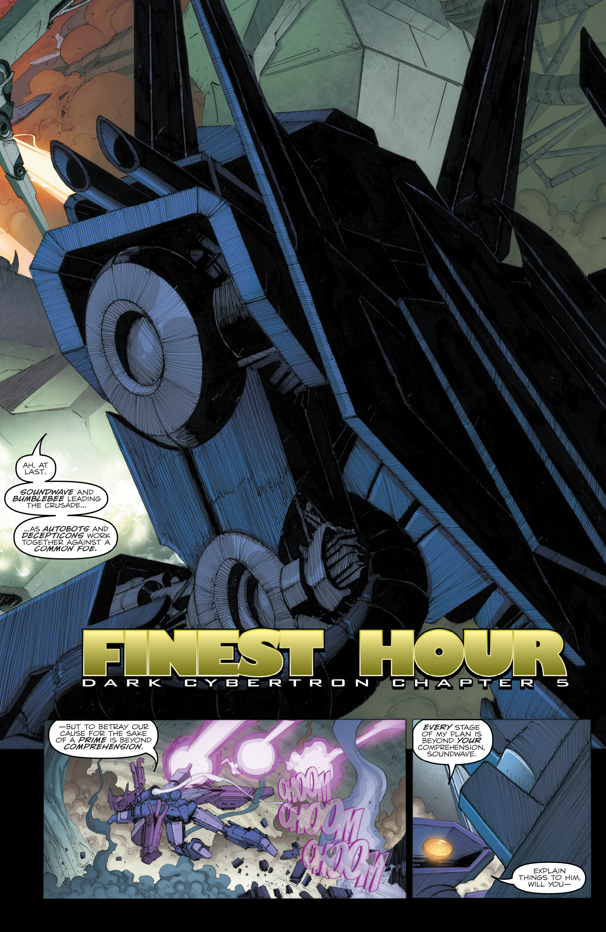 Read online The Transformers: Dark Cybertron comic -  Issue # Full - 106